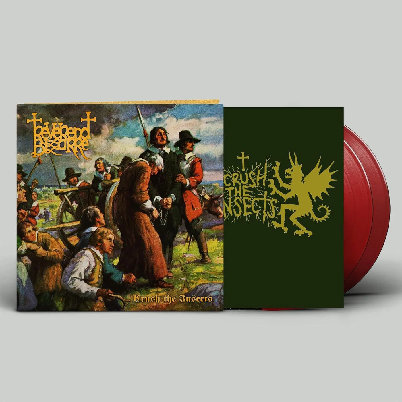 Reverend Bizarre II: Crush The Insects (Clear, Red) Vinyl Record