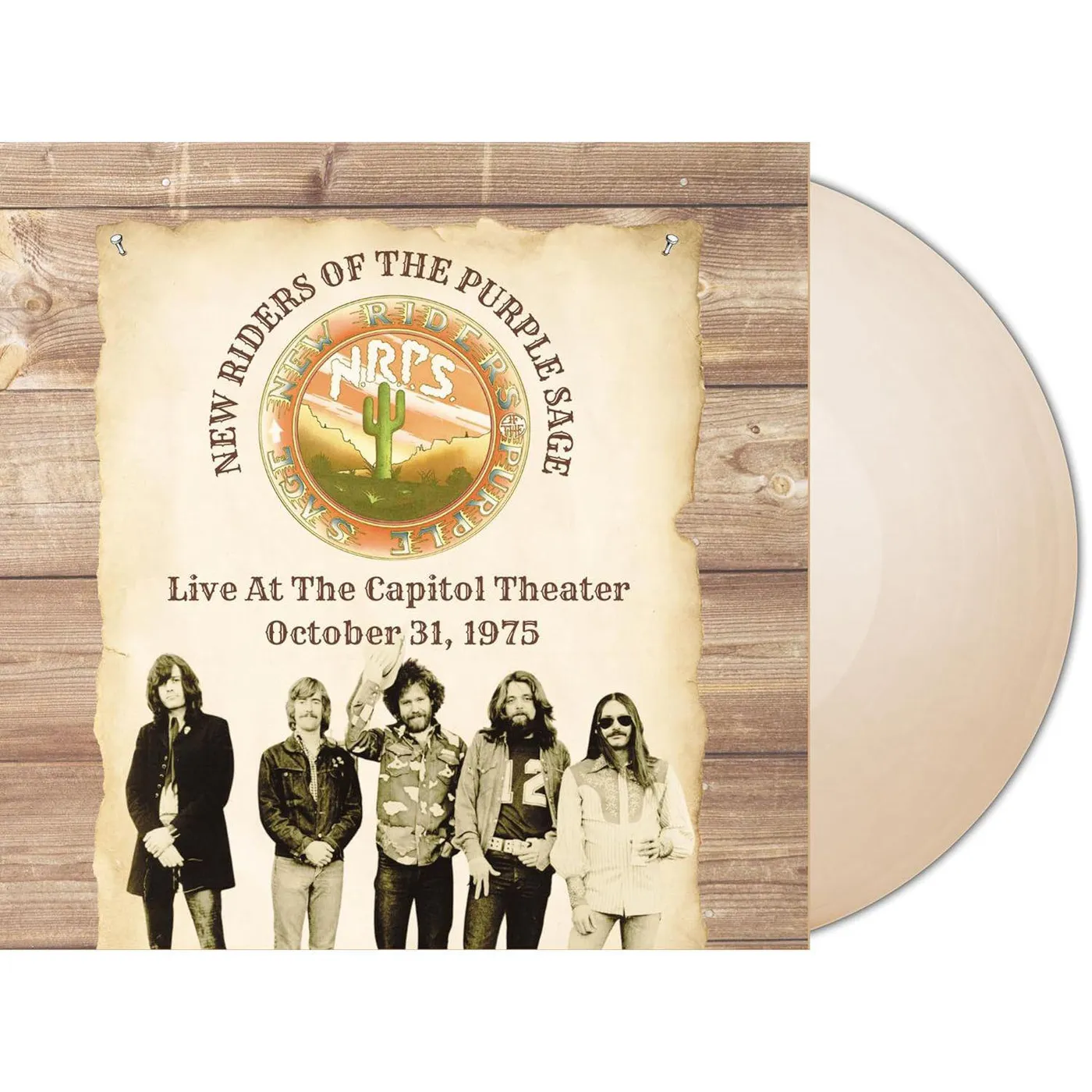 New Riders of the Purple Sage Live at the Capitol Theater - October 31, 1975 (Cream) Vinyl Record