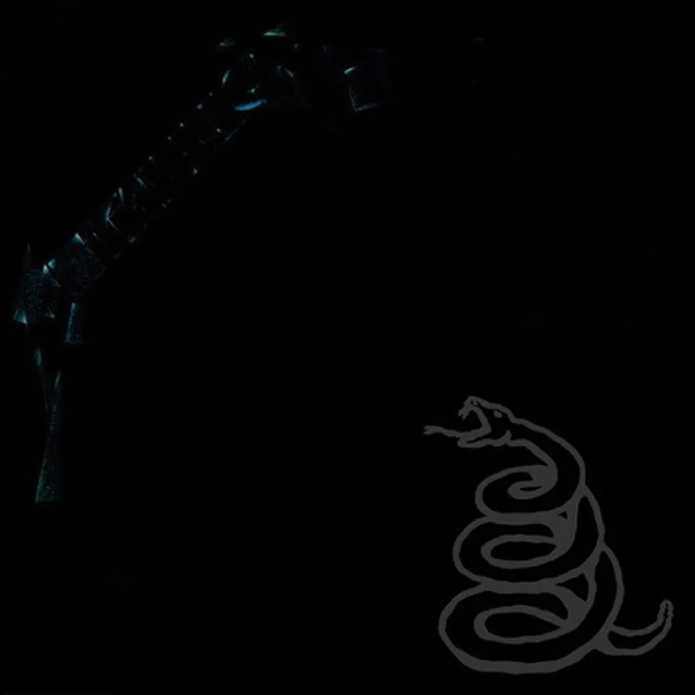 Metallica The Black Album - Some Blacker Marbled Vinyl Record