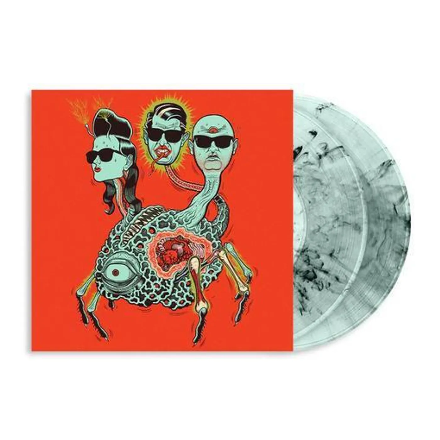 Puscifer Global Probing Live (2LP/Clear Green With Black Smoke) Vinyl Record