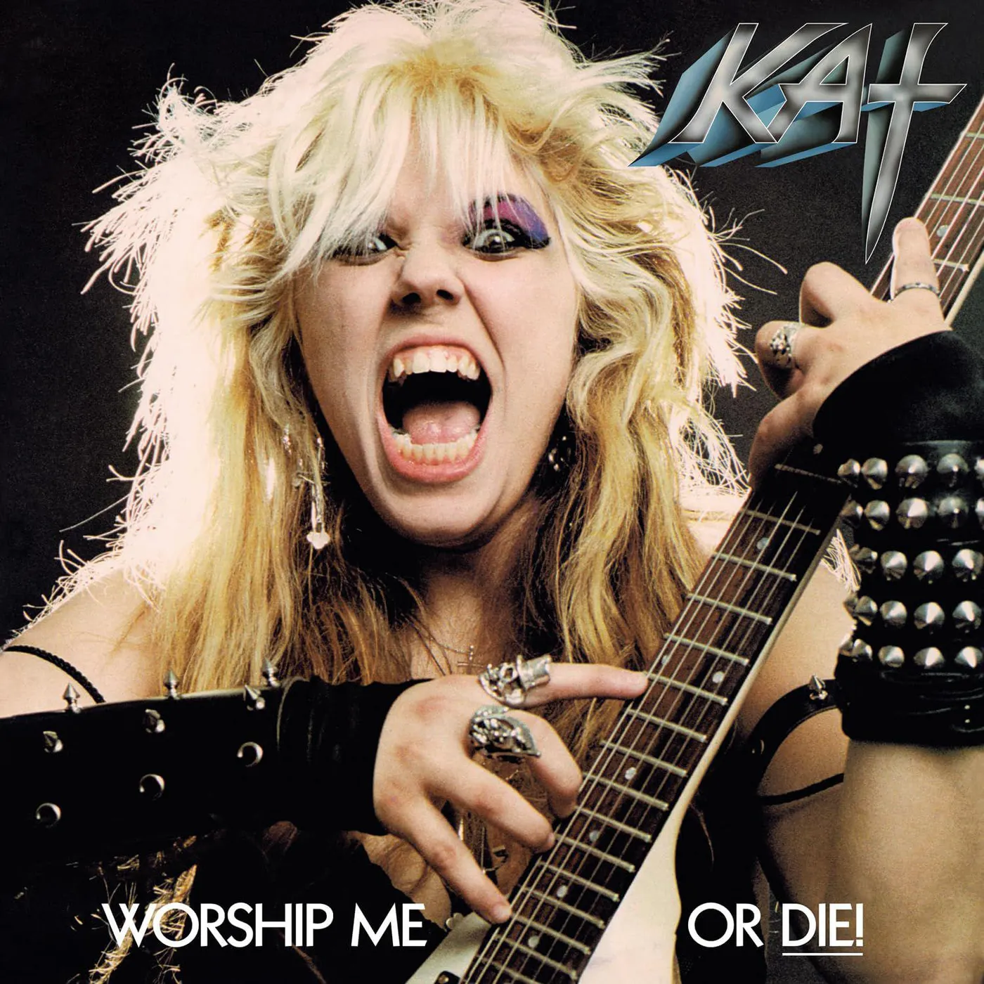 Great Kat WORSHIP ME OR DIE! (SILVER VINYL/180G) Vinyl Record