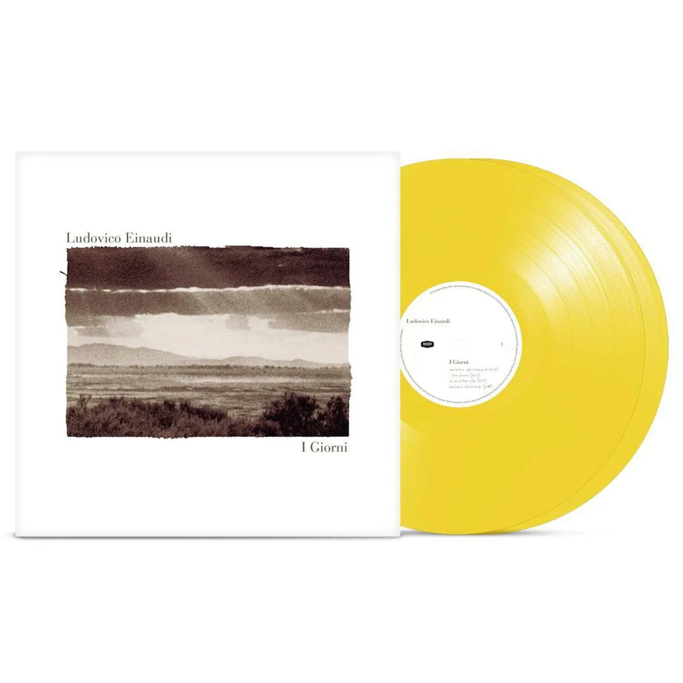 Ludovico Einaudi I Giorni (2LP/Yellow) Vinyl Record