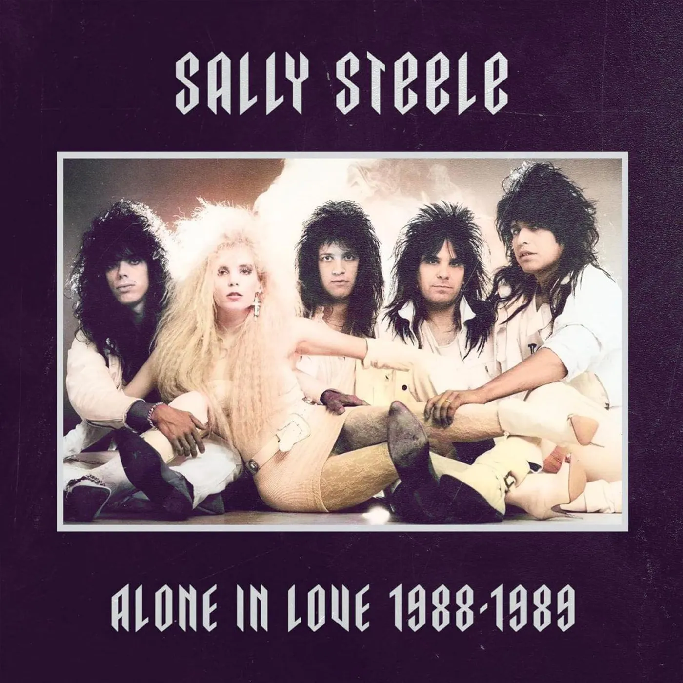 Sally Steele Alone In Love 1988-1989 (Purple) Vinyl Record
