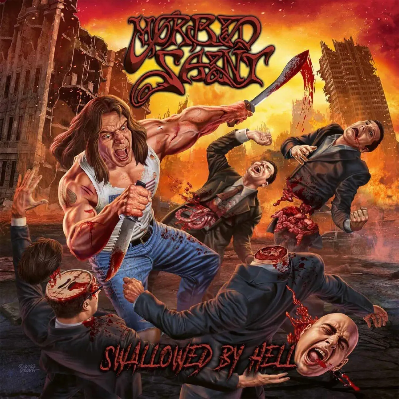 Morbid Saint Swallowed By Hell Vinyl Record