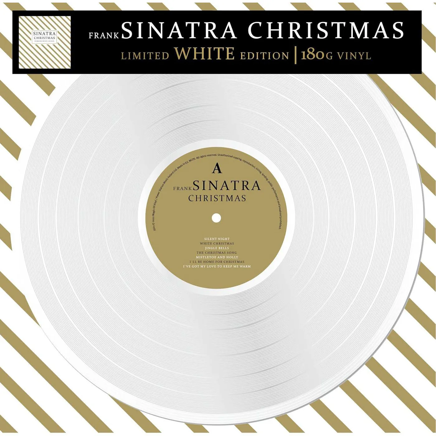 Frank Sinatra Christmas (White) Vinyl Record