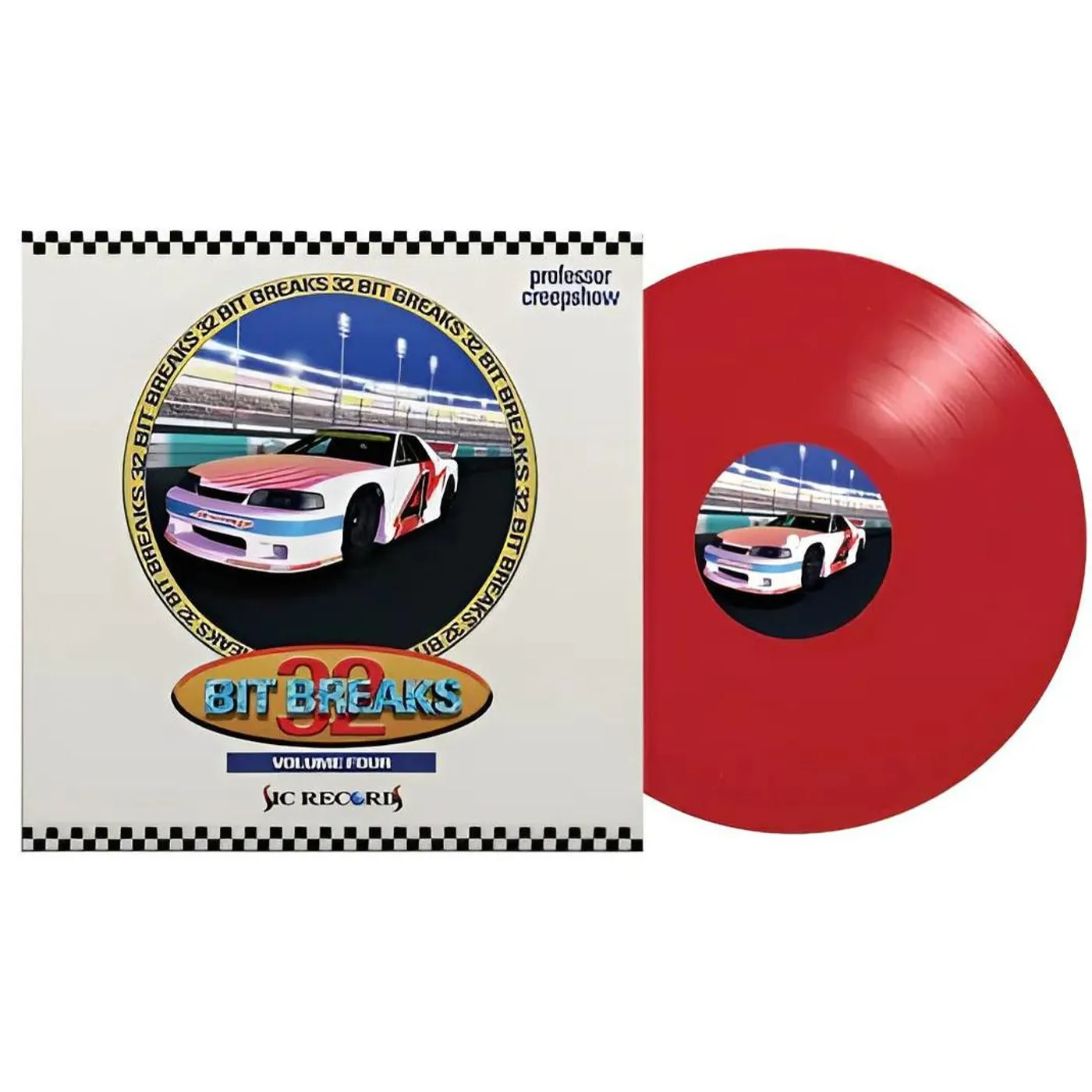 Professor Creepshow 32 Bit Breaks Vol. 4 (Clear Red) Vinyl Record