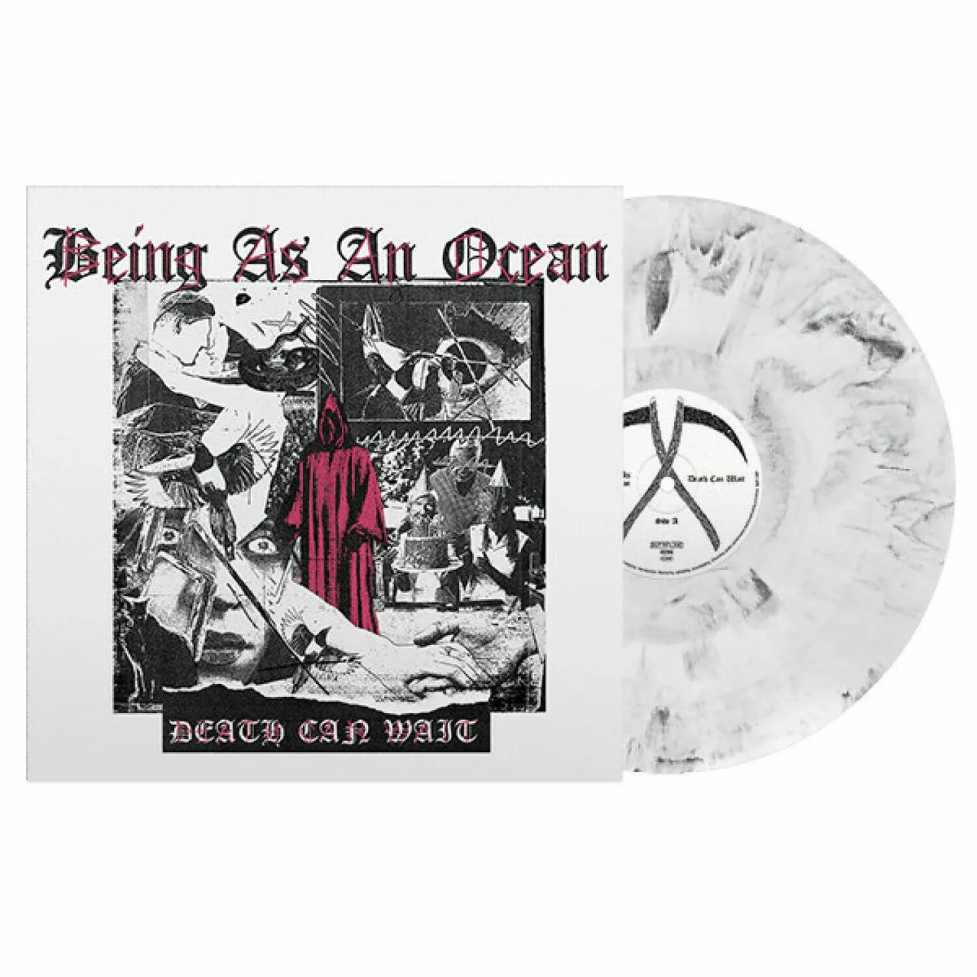 Being As An Ocean Death Can Wait (White/Black Marble) Vinyl Record