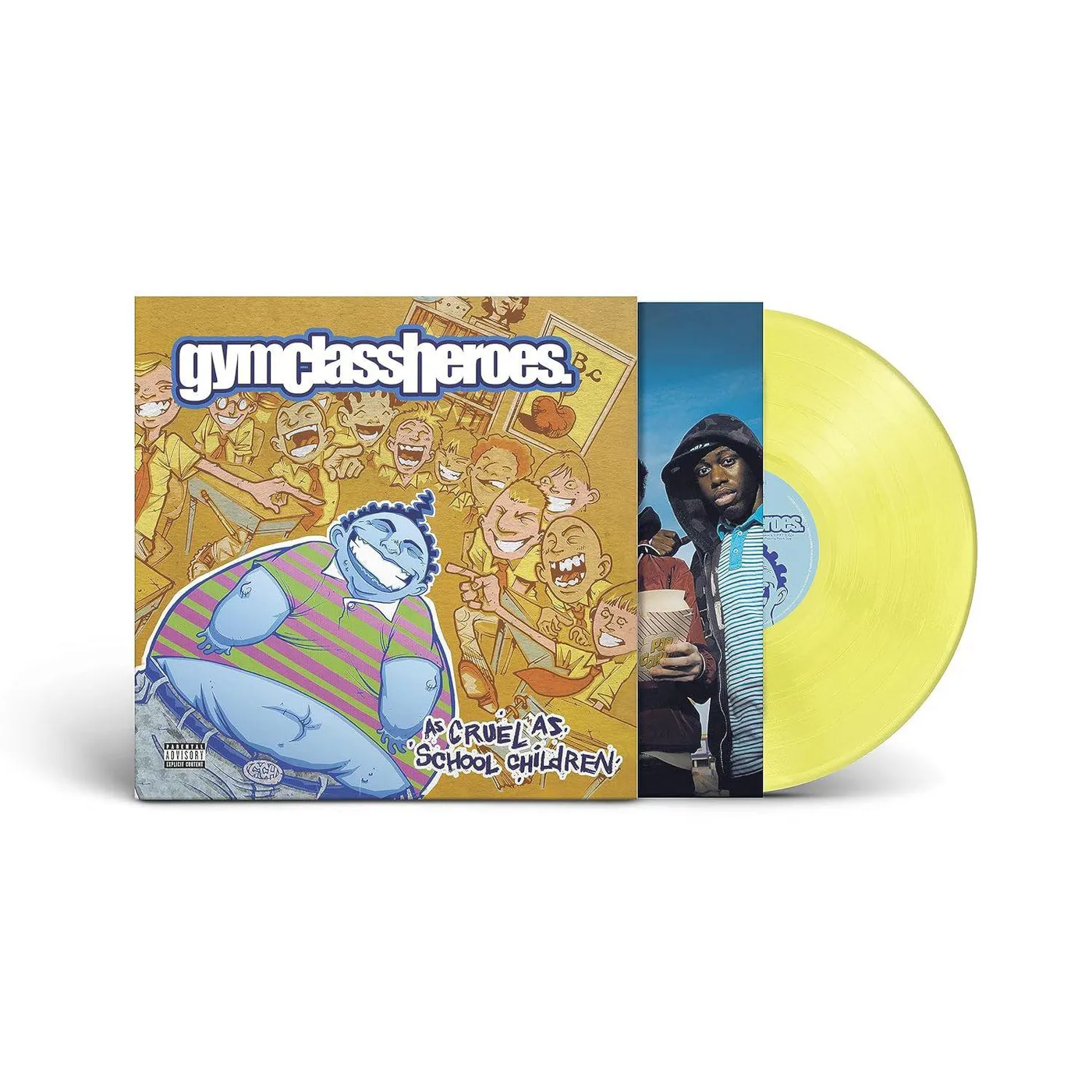 Gym Class Heroes AS CRUEL AS SCHOOL CHILDREN (YELLOW VINYL) Vinyl Record