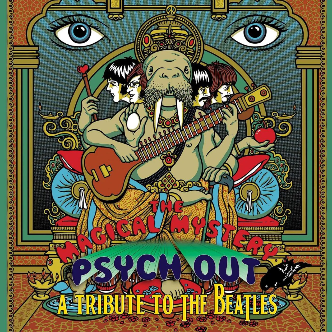 Various Artists  Magical Mystery Psych Out - Tribute To The Beatles (Red) Vinyl Record