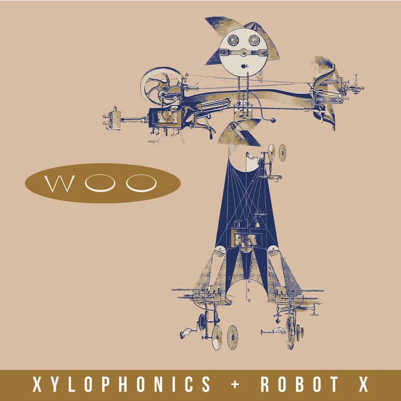 Woo Xylophonics/robot X (Clear/2lp) Vinyl Record