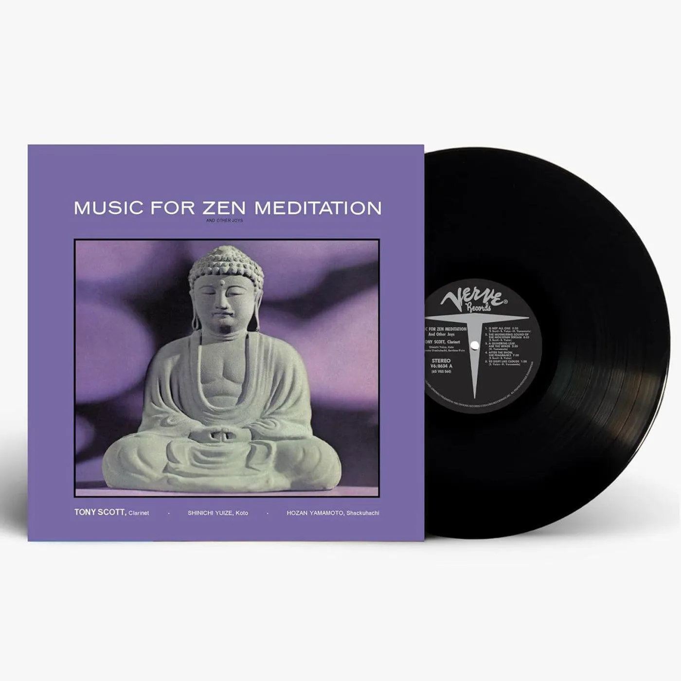 Tony Scott MUSIC FOR ZEN MEDITATION (VERVE BY REQUEST SERIES) Vinyl Record