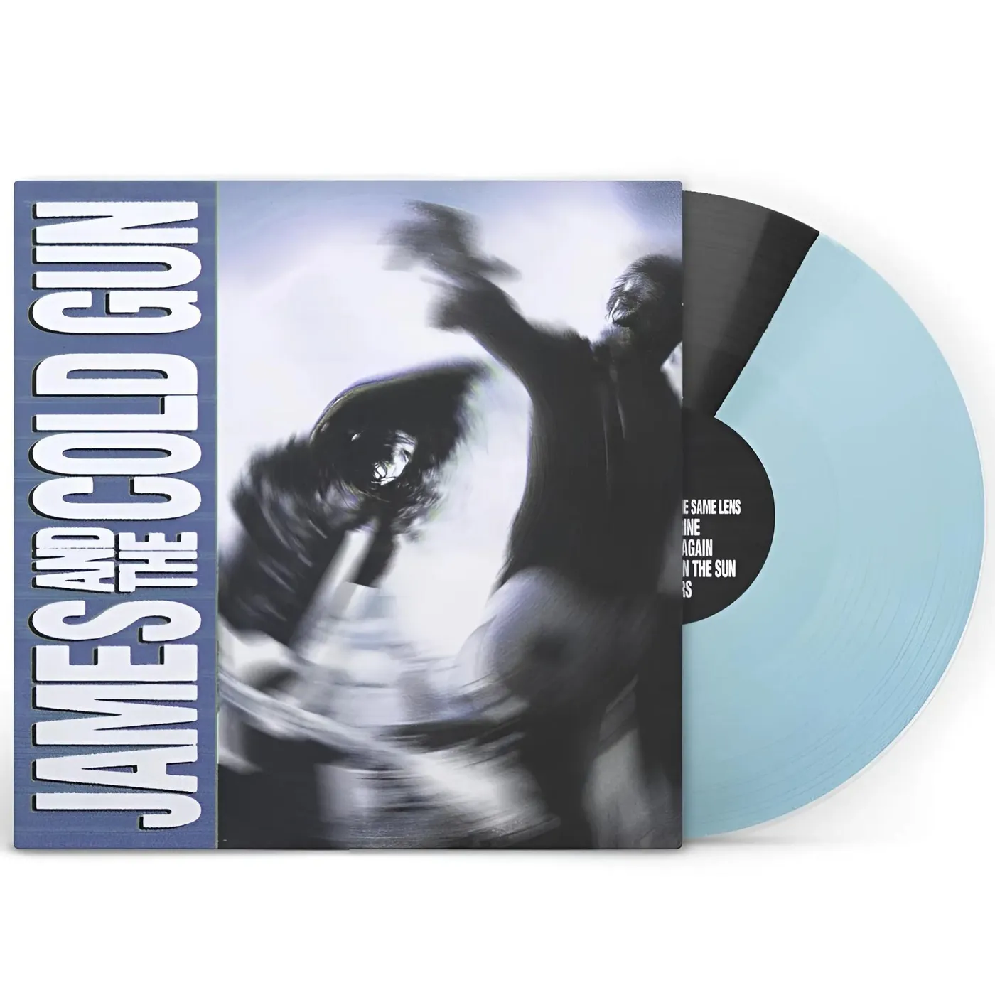  James and the Cold Gun (Blue & Black) Vinyl Record