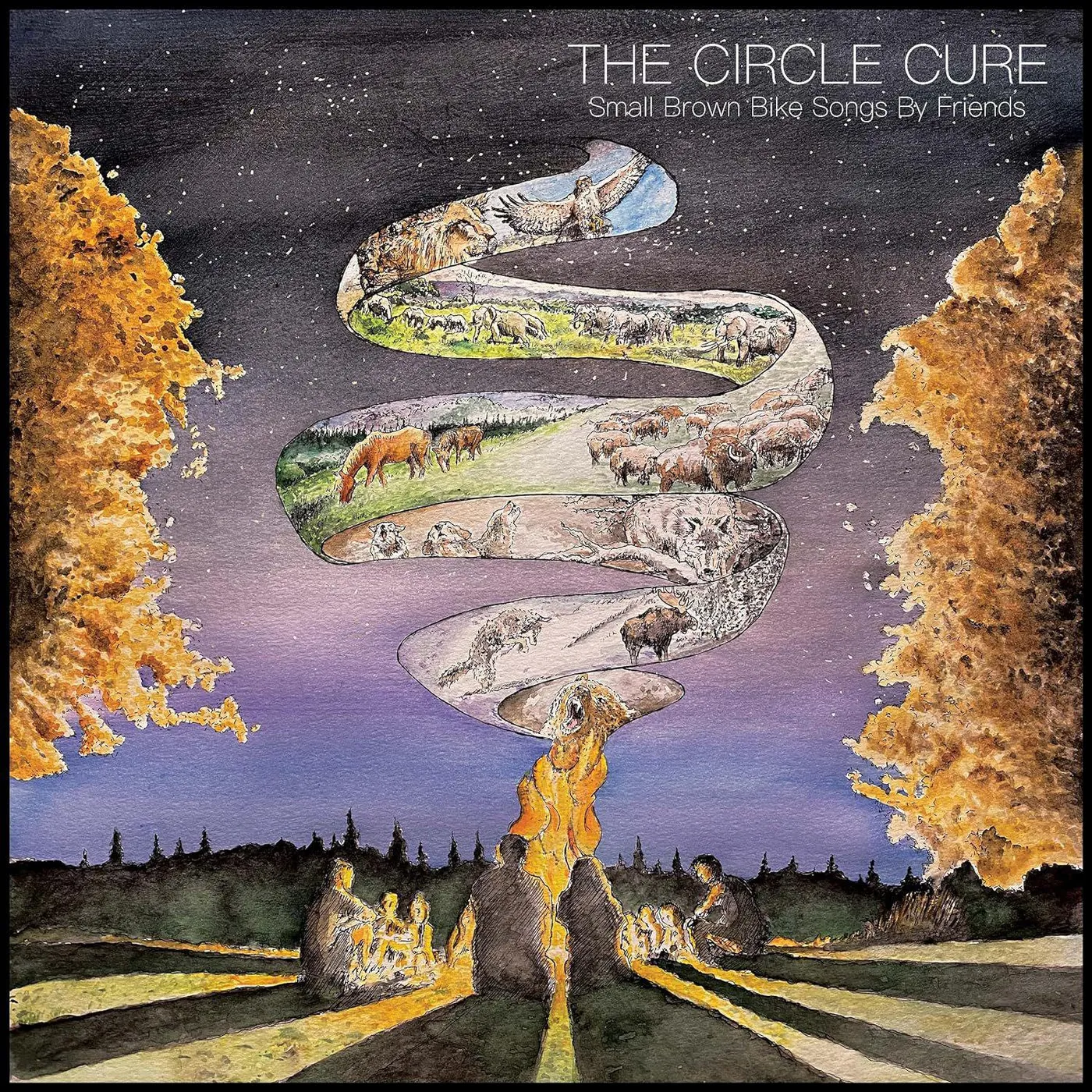 Various Artists  Circle Cure. Small Brown Bike Songs By Friends (2LP) Vinyl Record