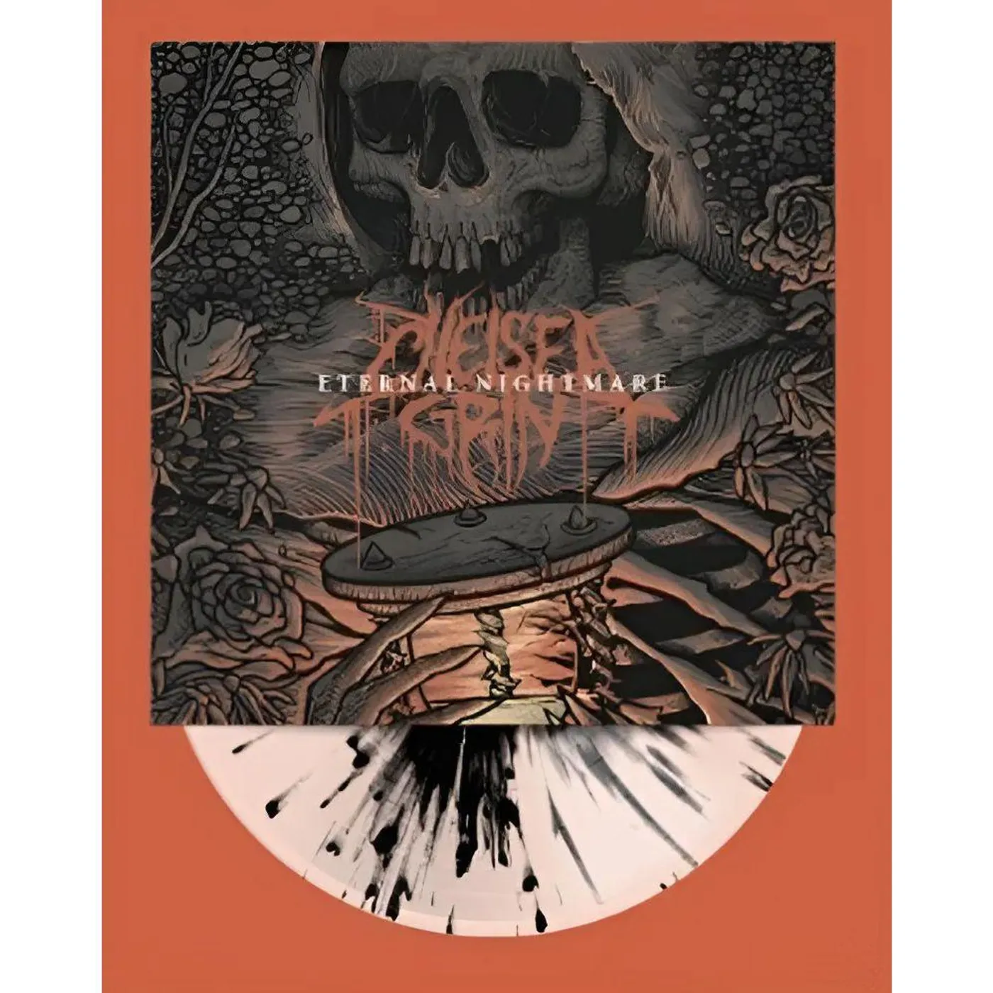 Chelsea Grin Eternal Nightmare (X) (Milky Clear W/ Black Splatter) Vinyl Record