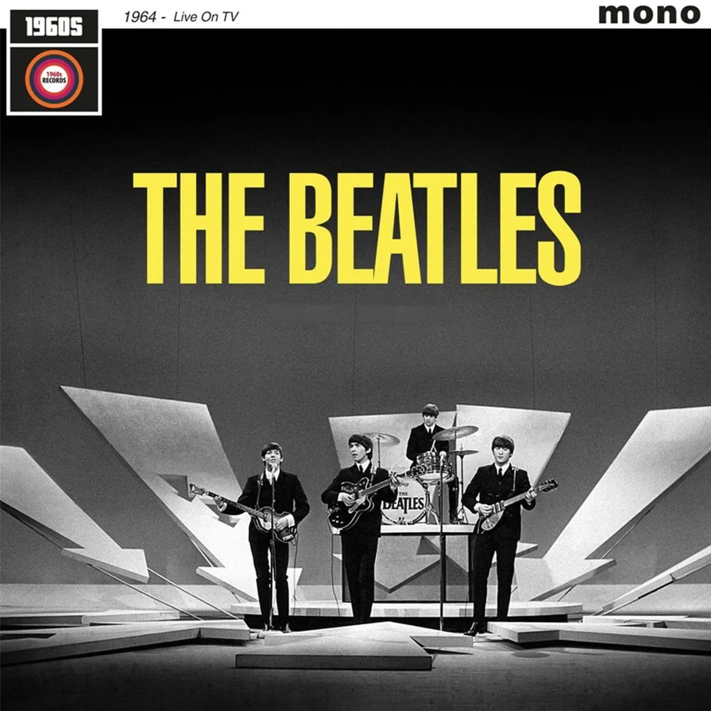 The Beatles LIVE ON THE TV 1964 Vinyl Record