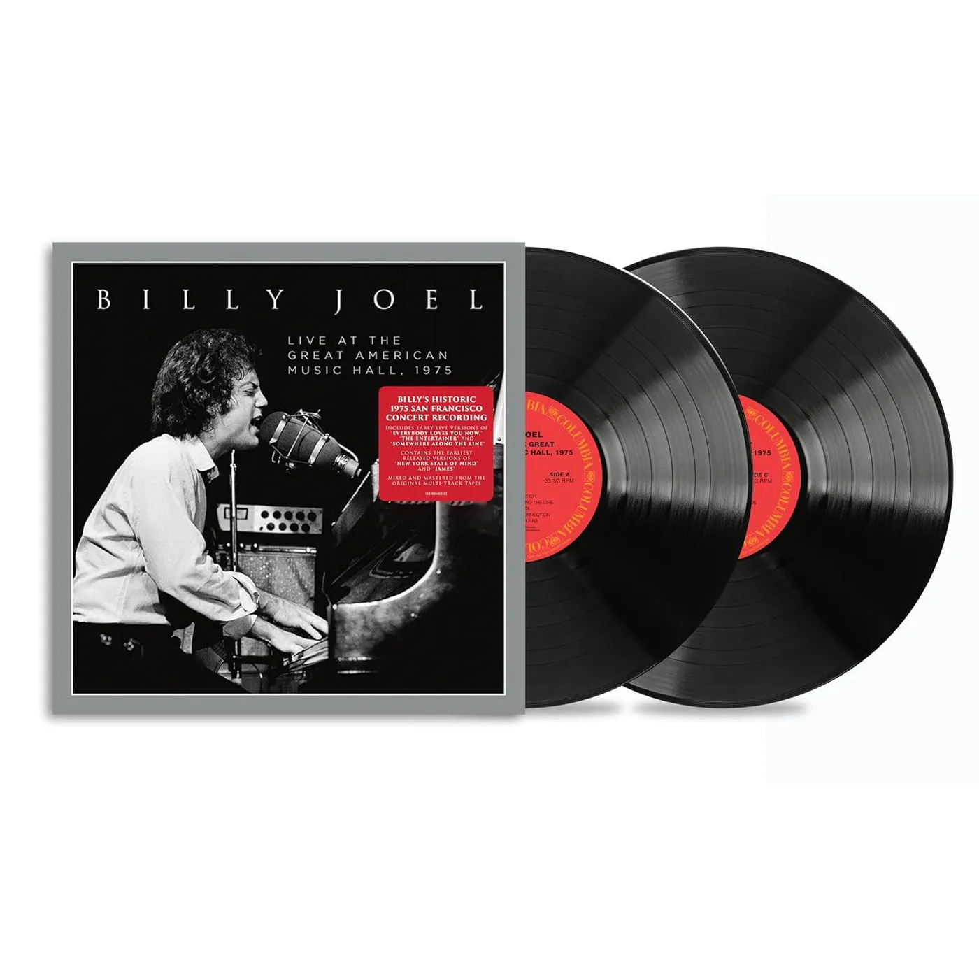 Billy Joel Live At The Great American Music Hall – 1975 (2LP) Vinyl Record
