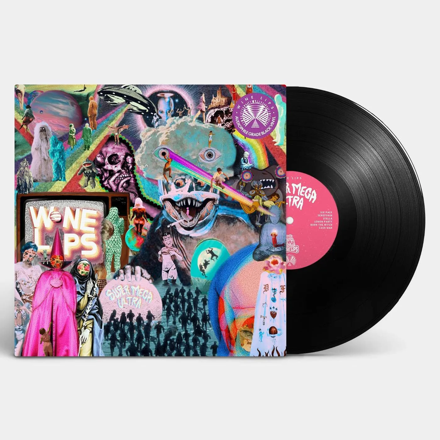 Wine Lips Super Mega Ultra Vinyl Record
