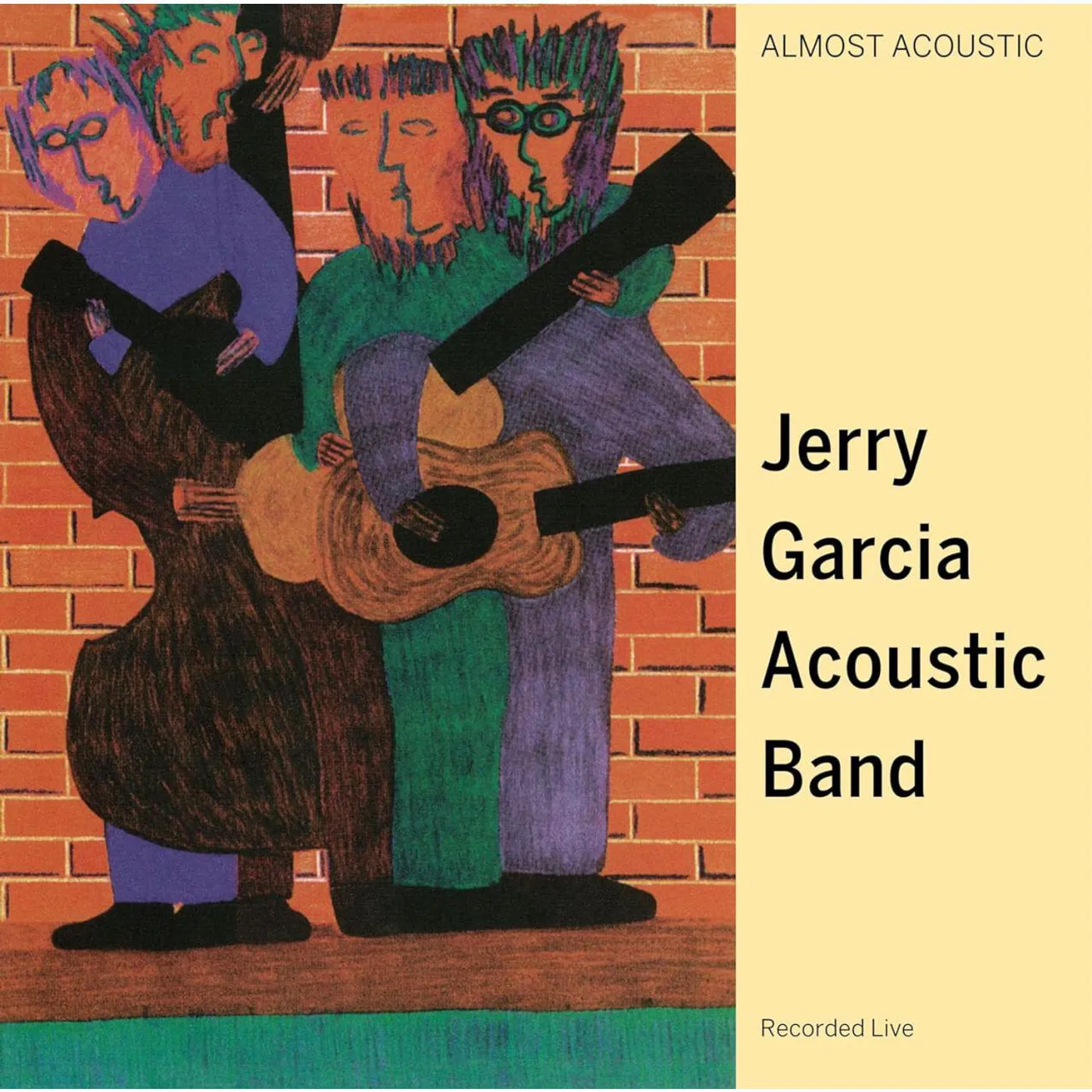 Jerry Garcia Almost Acoustic (2Lp) Vinyl Record