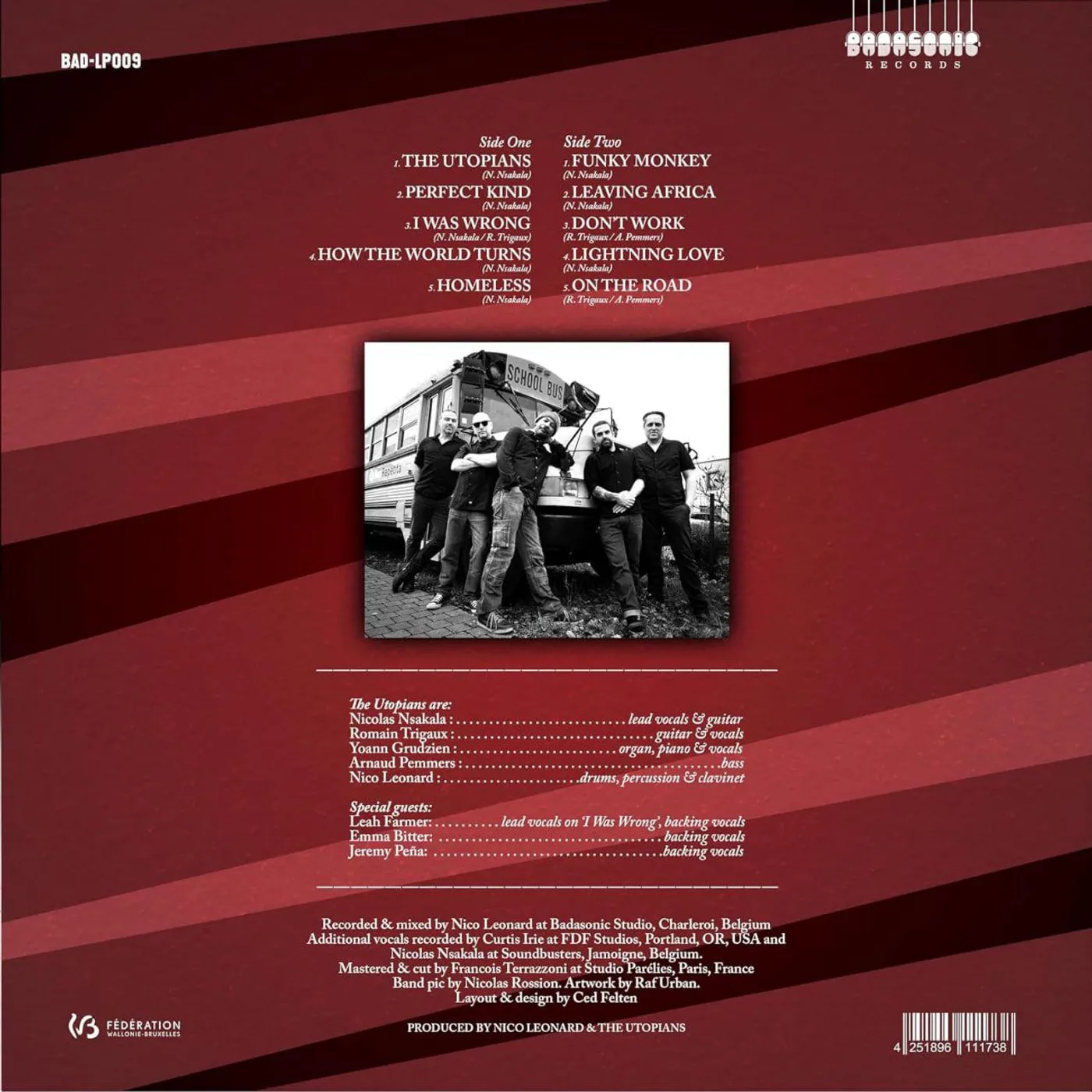Utopians LOOK AROUND YOU Vinyl Record