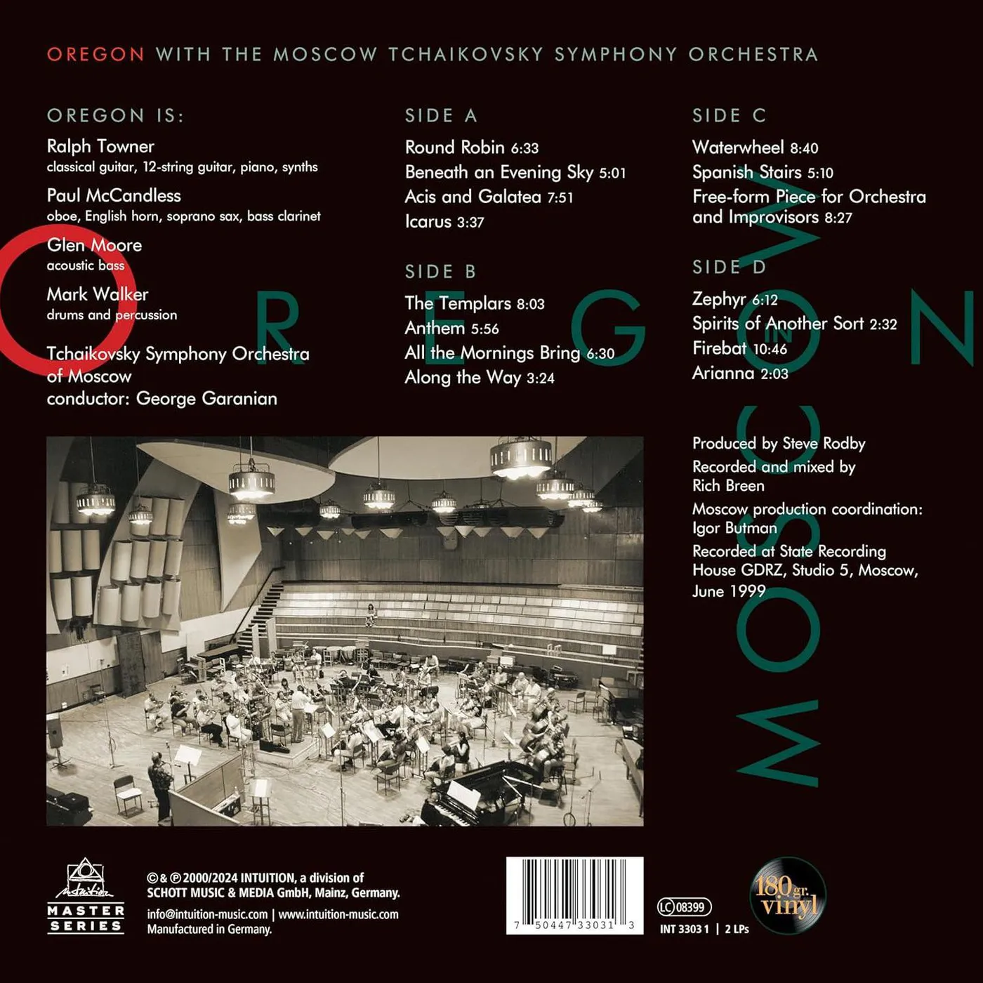 Oregon In Moscow (2LP) Vinyl Record