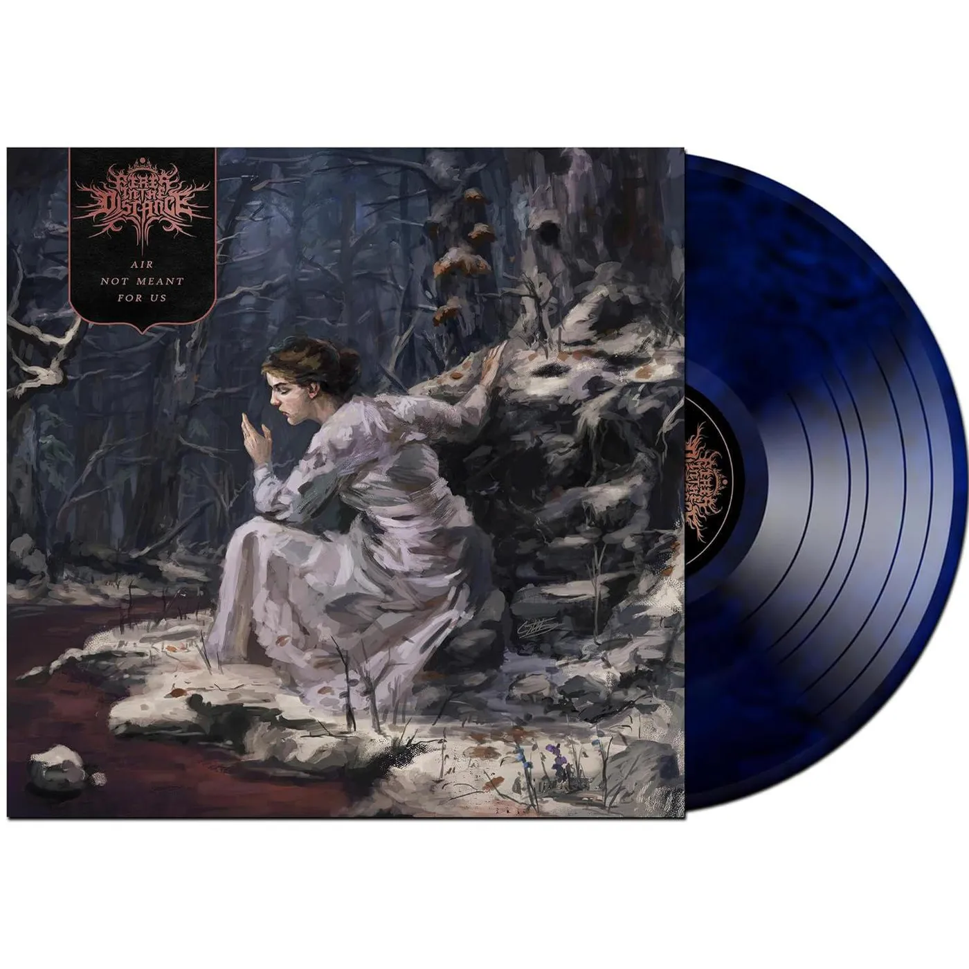 Fires in the Distance Air Not Meant For Us (Galaxy Blue) Vinyl Record