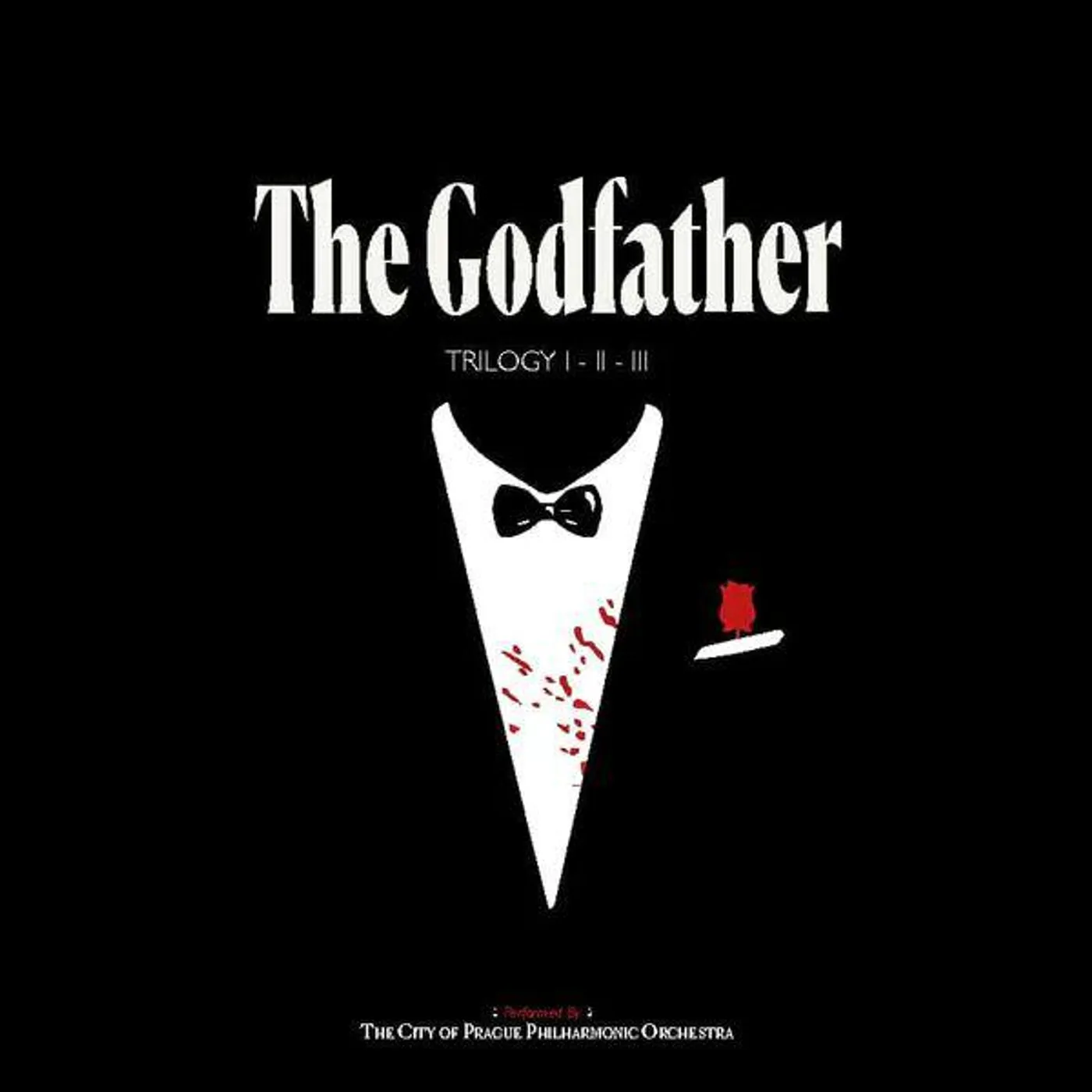 The City of Prague Philharmonic Orchestra Godfather Trilogy I - II - III (Red & Black Splatter Vinyl/2LP) Vinyl Record