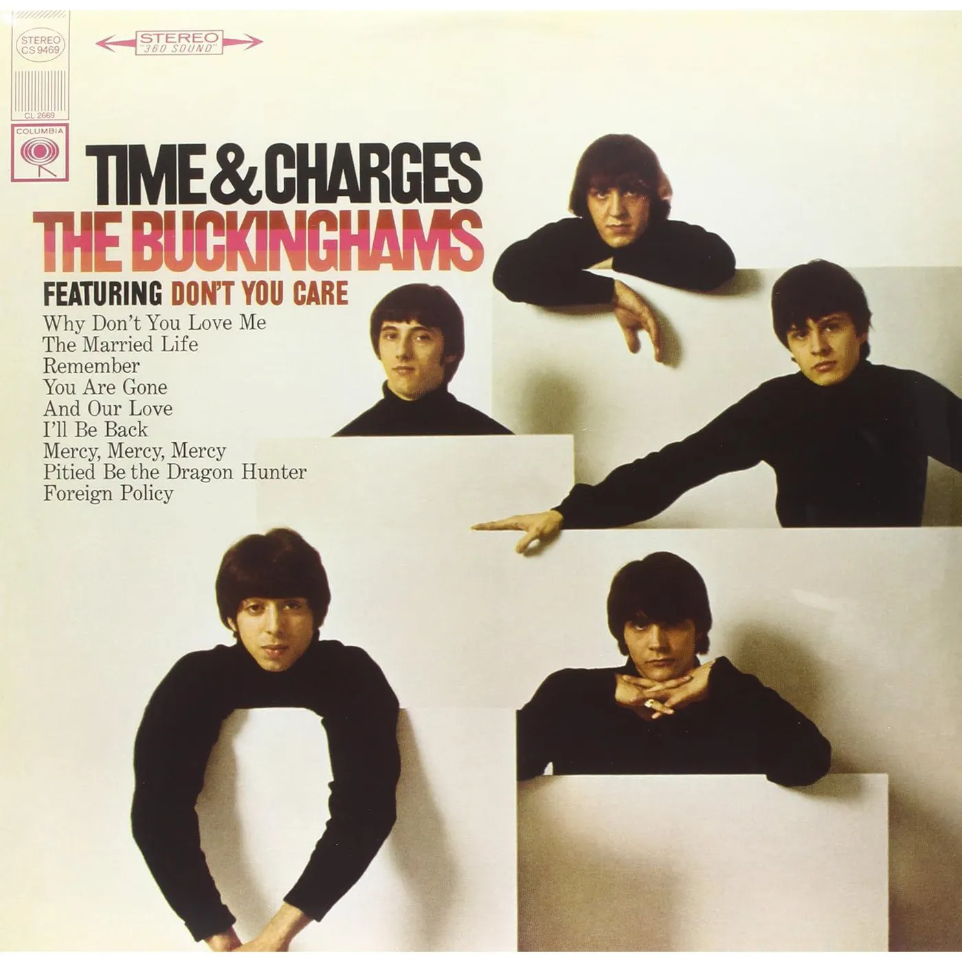 The Buckinghams Time & Charges Vinyl Record