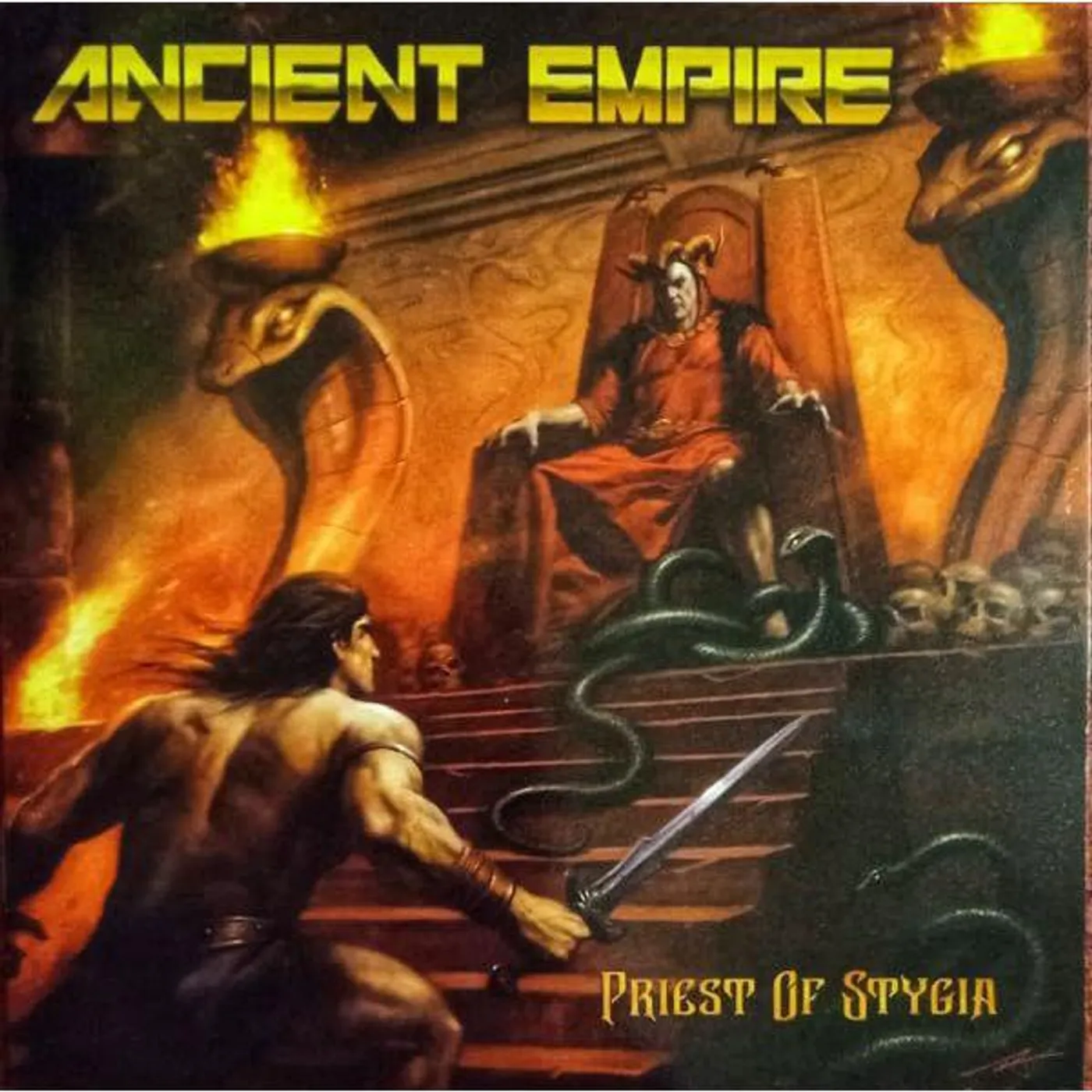 Ancient Empire Priest Of Stygia Vinyl Record