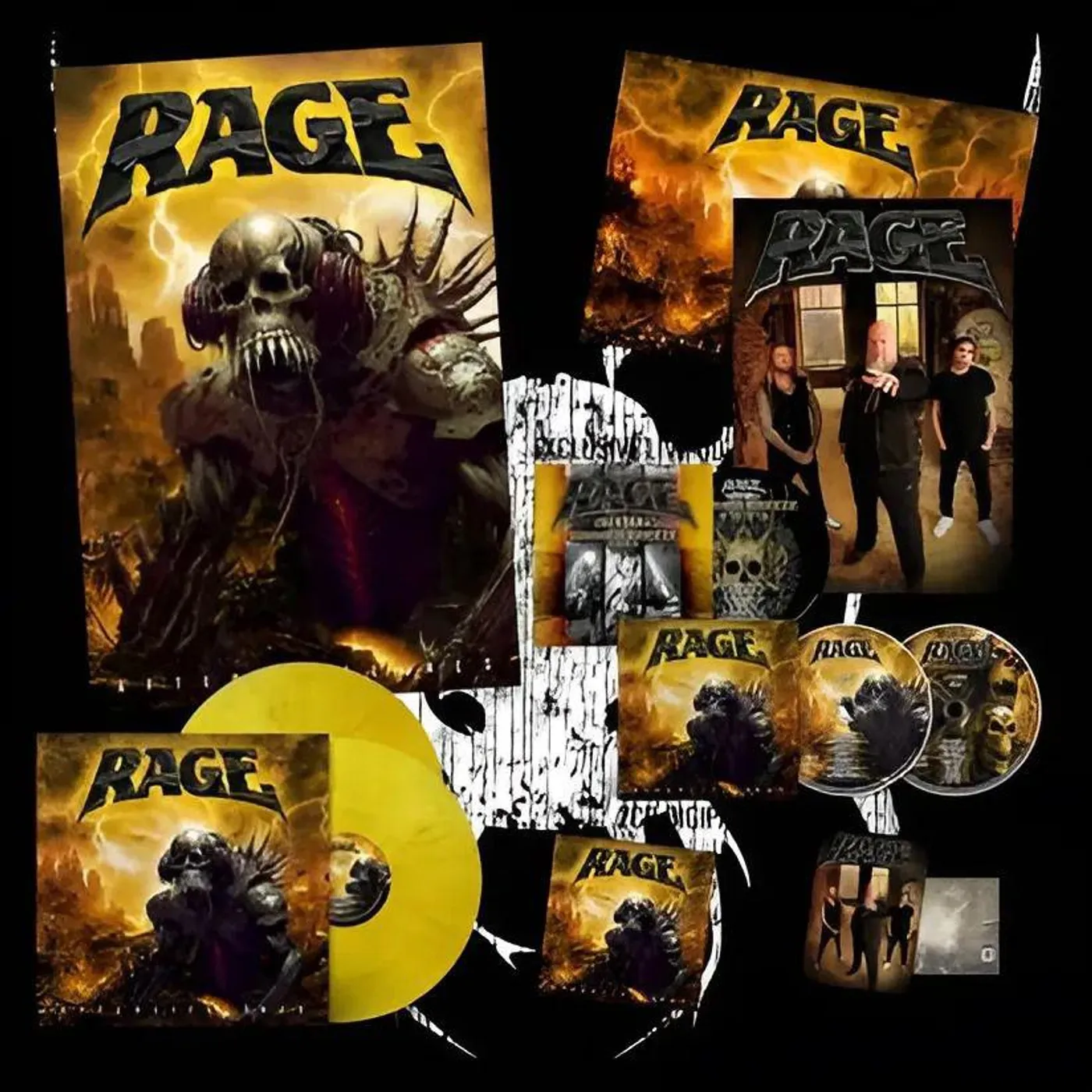 Rage Afterlifelines (Box Set) Vinyl Record