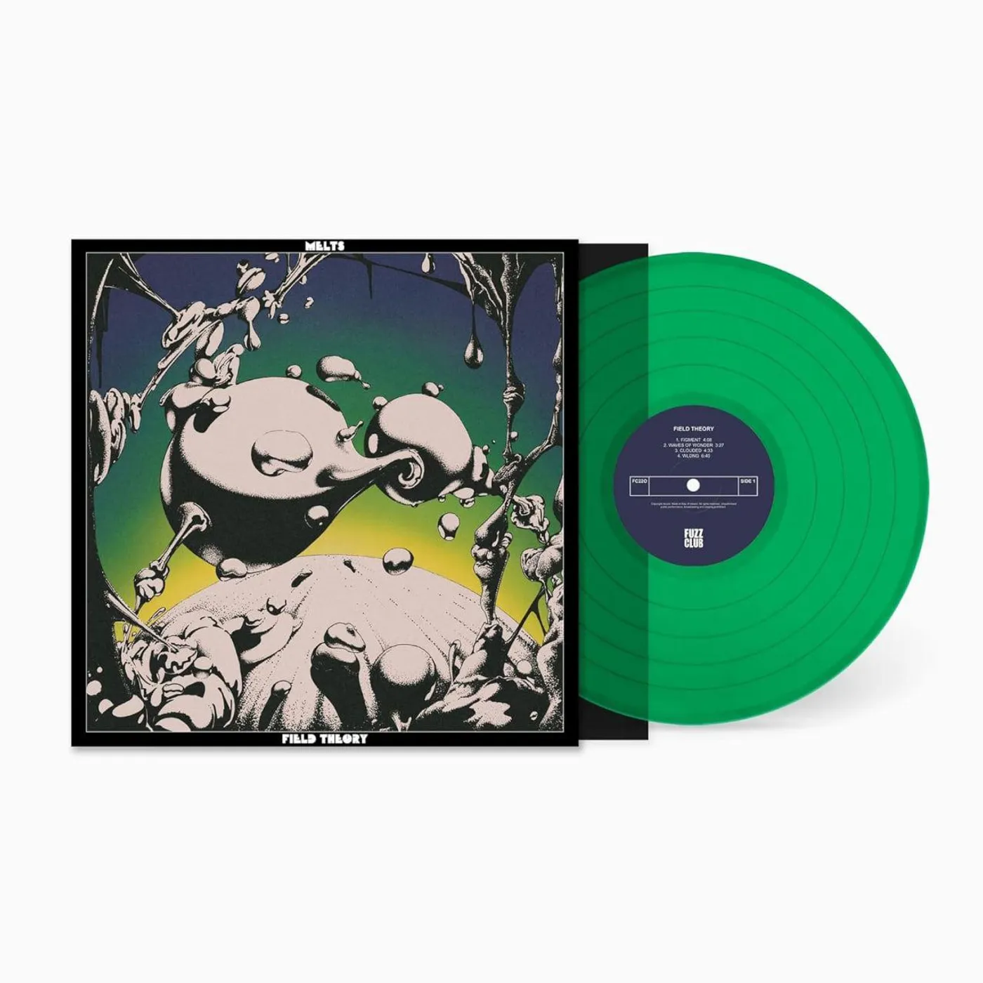 Melts Field Theory (Clear Green) Vinyl Record