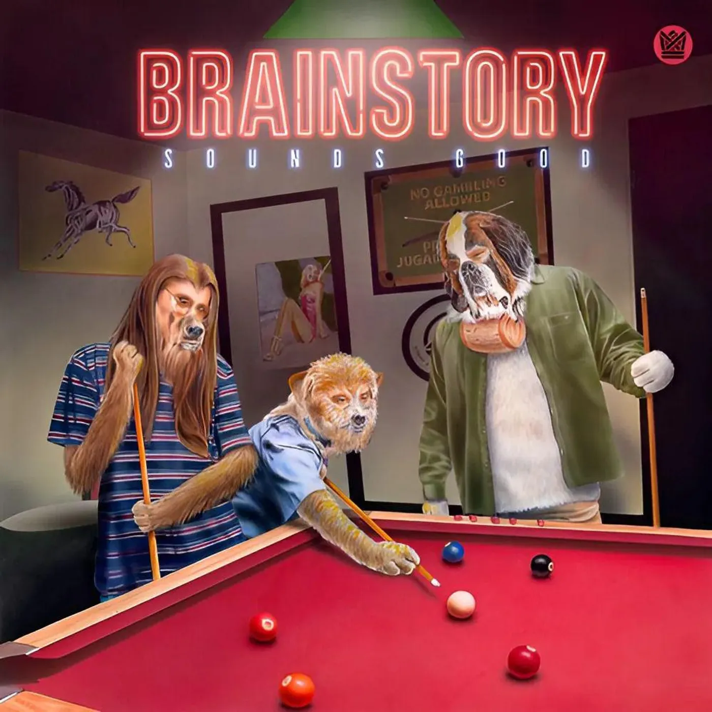 Brainstory Sounds Good (Green Felt) (I) Vinyl Record