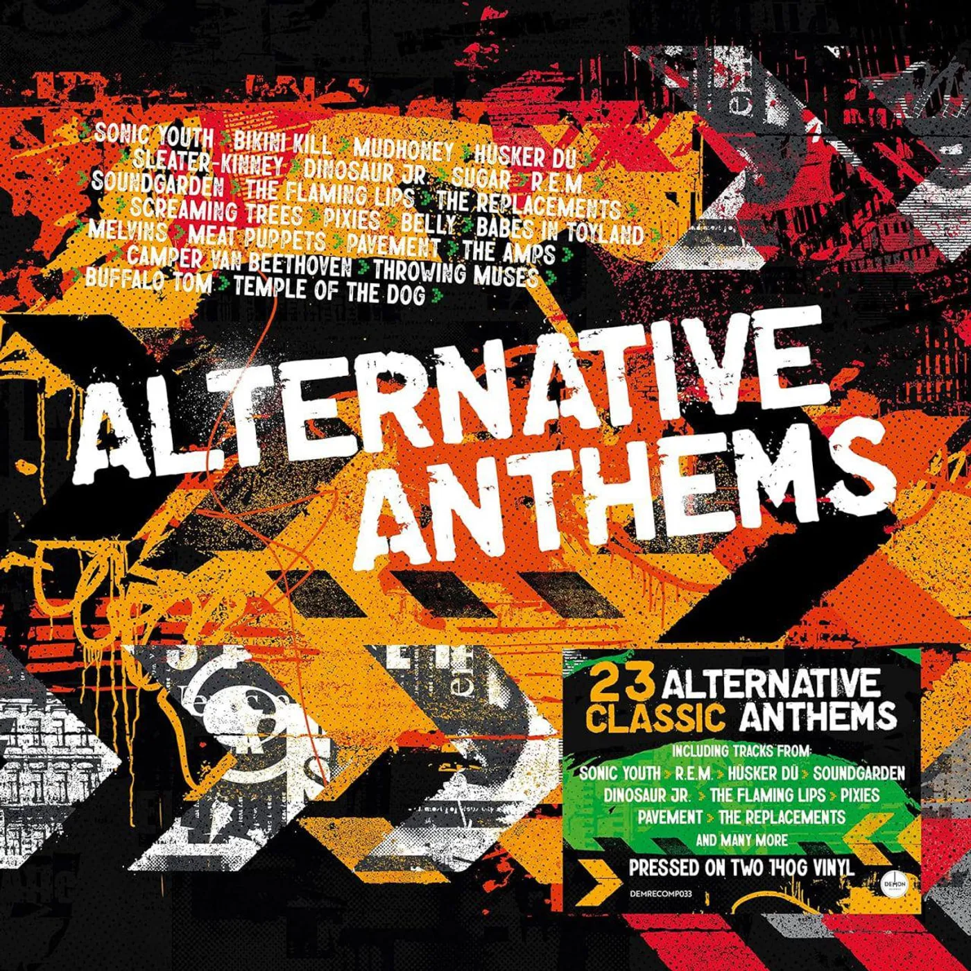 Various Artists  ALTERNATIVE ANTHEMS (140G/2LP) Vinyl Record