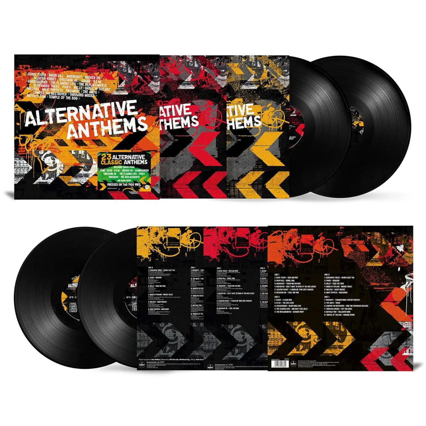Various Artists  ALTERNATIVE ANTHEMS (140G/2LP) Vinyl Record