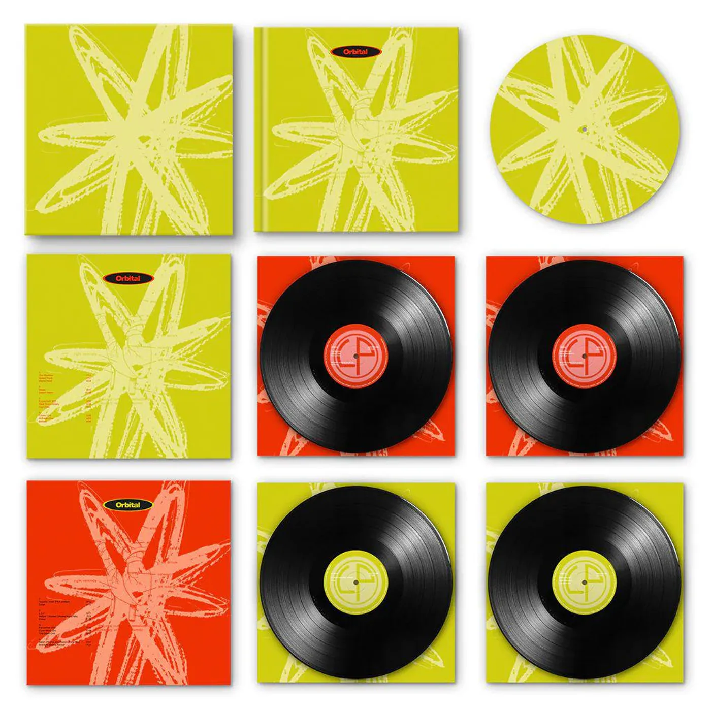 Orbital S/T (4LP/Box Set) Vinyl Record