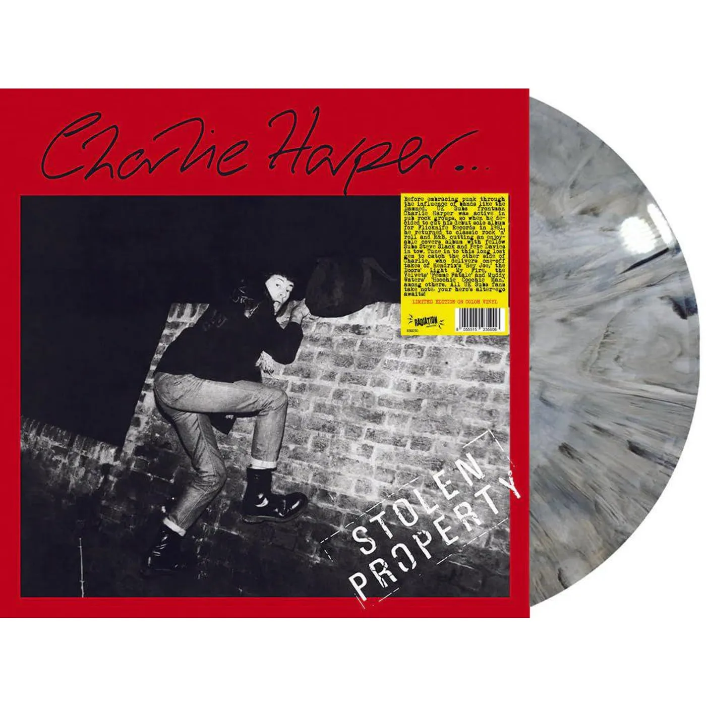 Charlie Harper Stolen Property (White Marbled) Vinyl Record