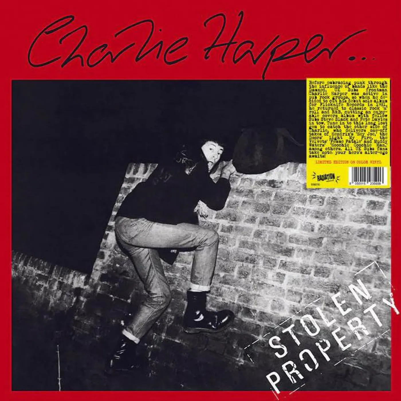 Charlie Harper Stolen Property (White Marbled) Vinyl Record