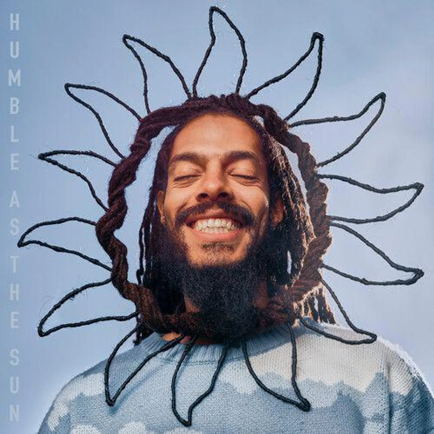 Bob Vylan Humble As The Sun (Limited Blue & White Marble) Vinyl Record