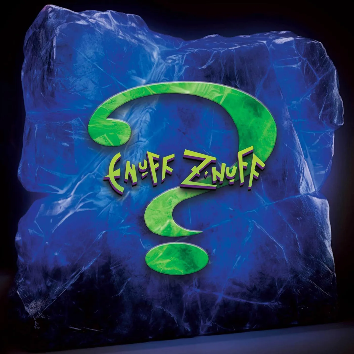 Enuff Z'Nuff ? (BLUE VINYL) Vinyl Record