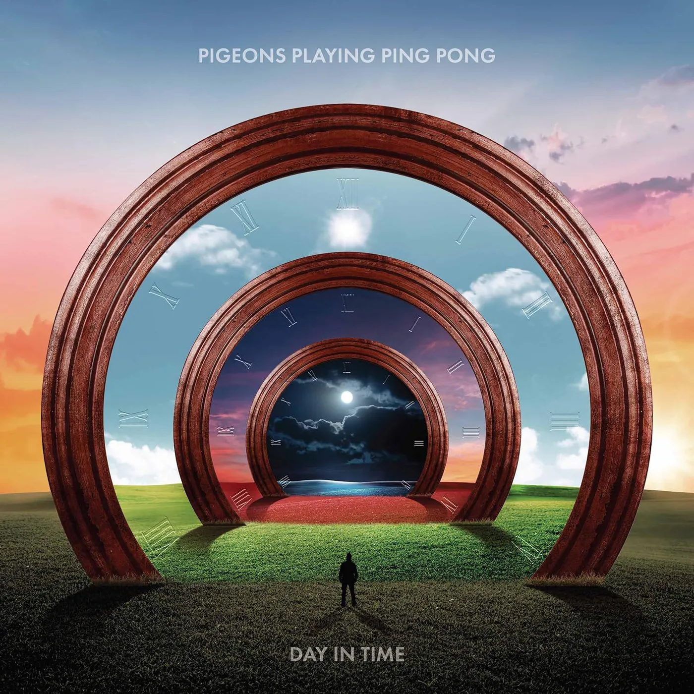 Pigeons Playing Ping Pong DAY IN TIME (2LP/BLACK GALAXY VINYL) Vinyl Record