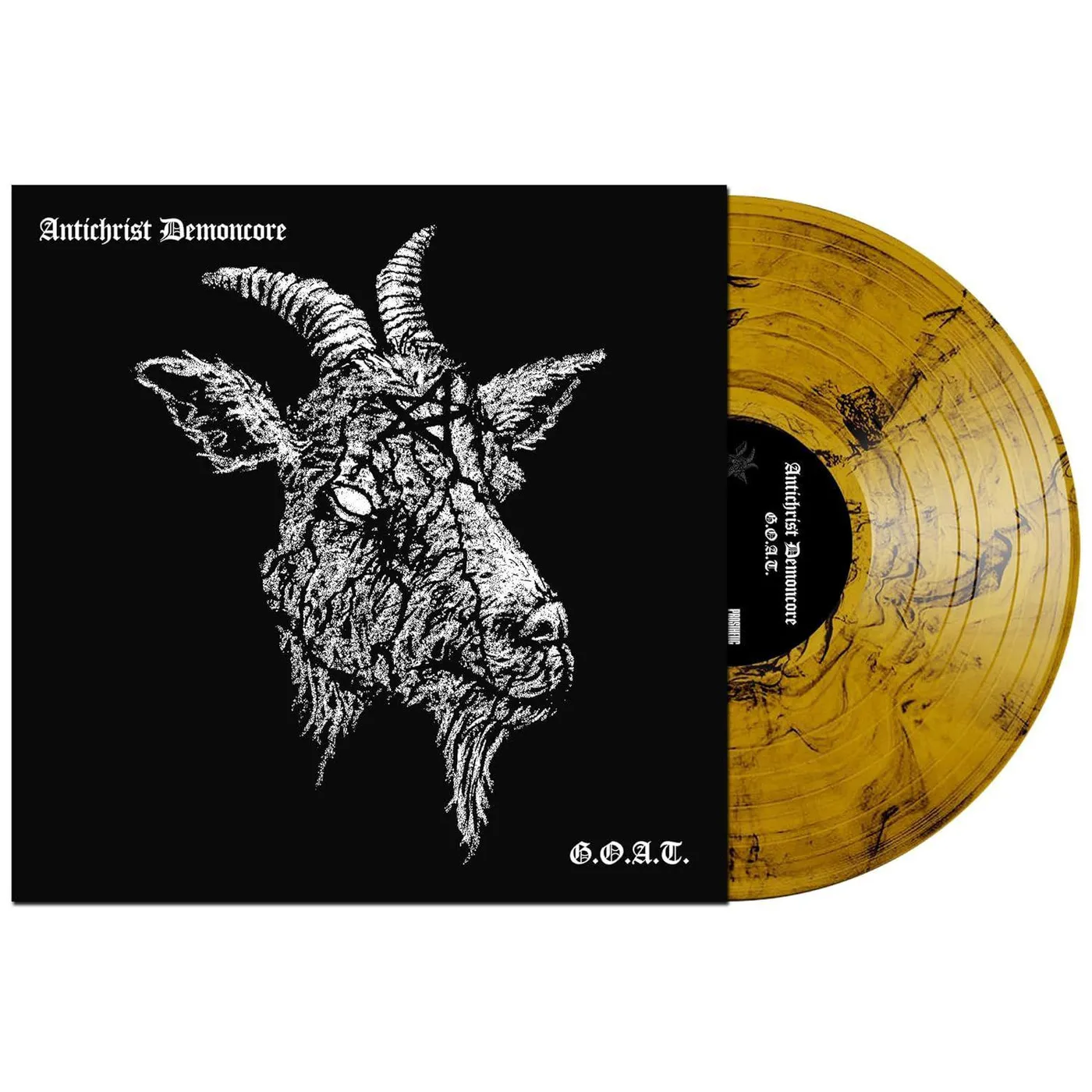 ACxDC G.O.A.T. (ORANGE & BLACK MARBLED VINYL) Vinyl Record