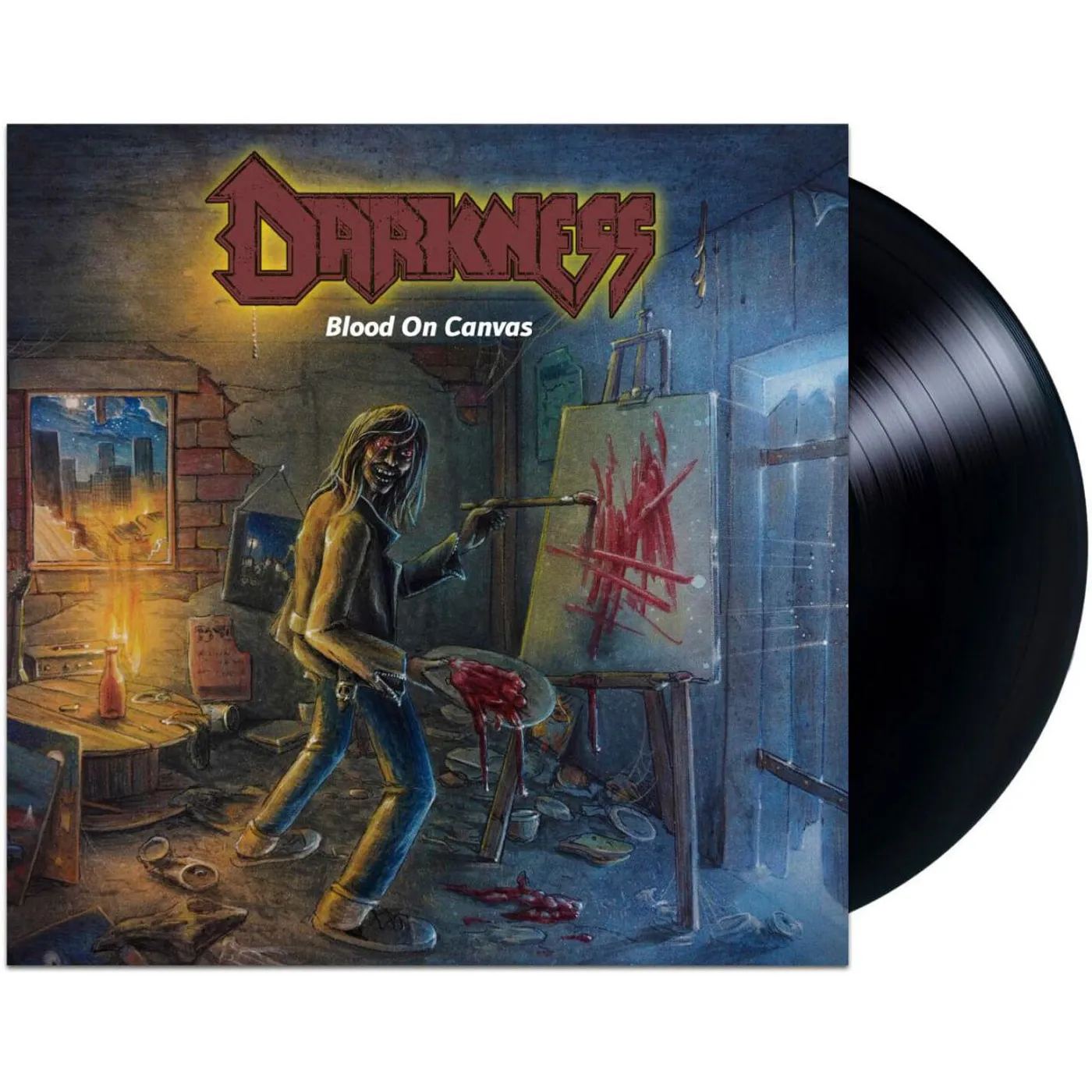 Darkness  BLOOD ON CANVAS Vinyl Record