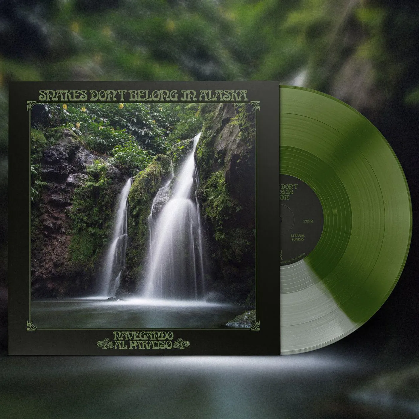 Snakes Don't Belong In Alaska Navegando Al Paraiso Vinyl Record