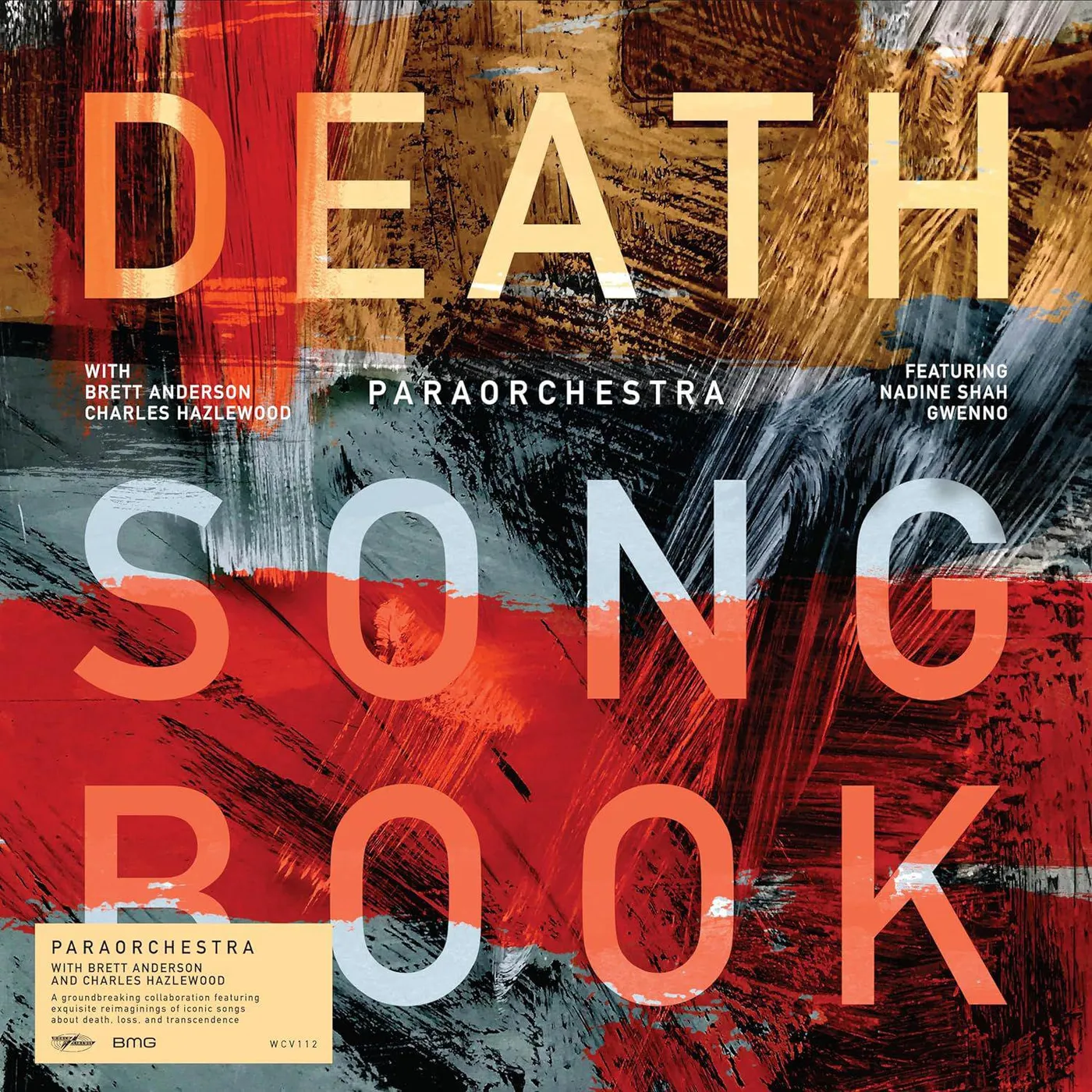 Paraorchestra DEATH SONGBOOK (WITH BRETT ANDERSON & CHARLES HAZLEWOOD) (2LP) Vinyl Record
