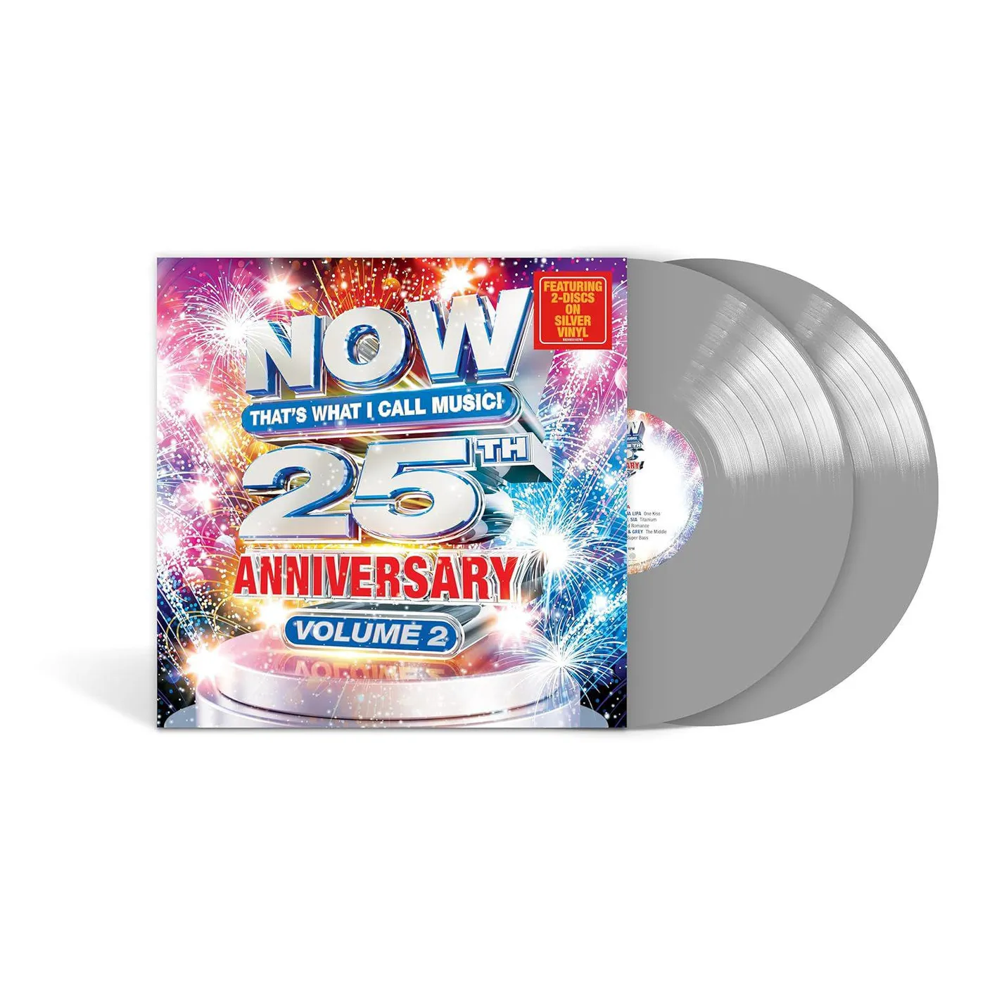 Various Artists  Now 25Th Anniversary, Volume 2 (Silver Vinyl/2LP) Vinyl Record