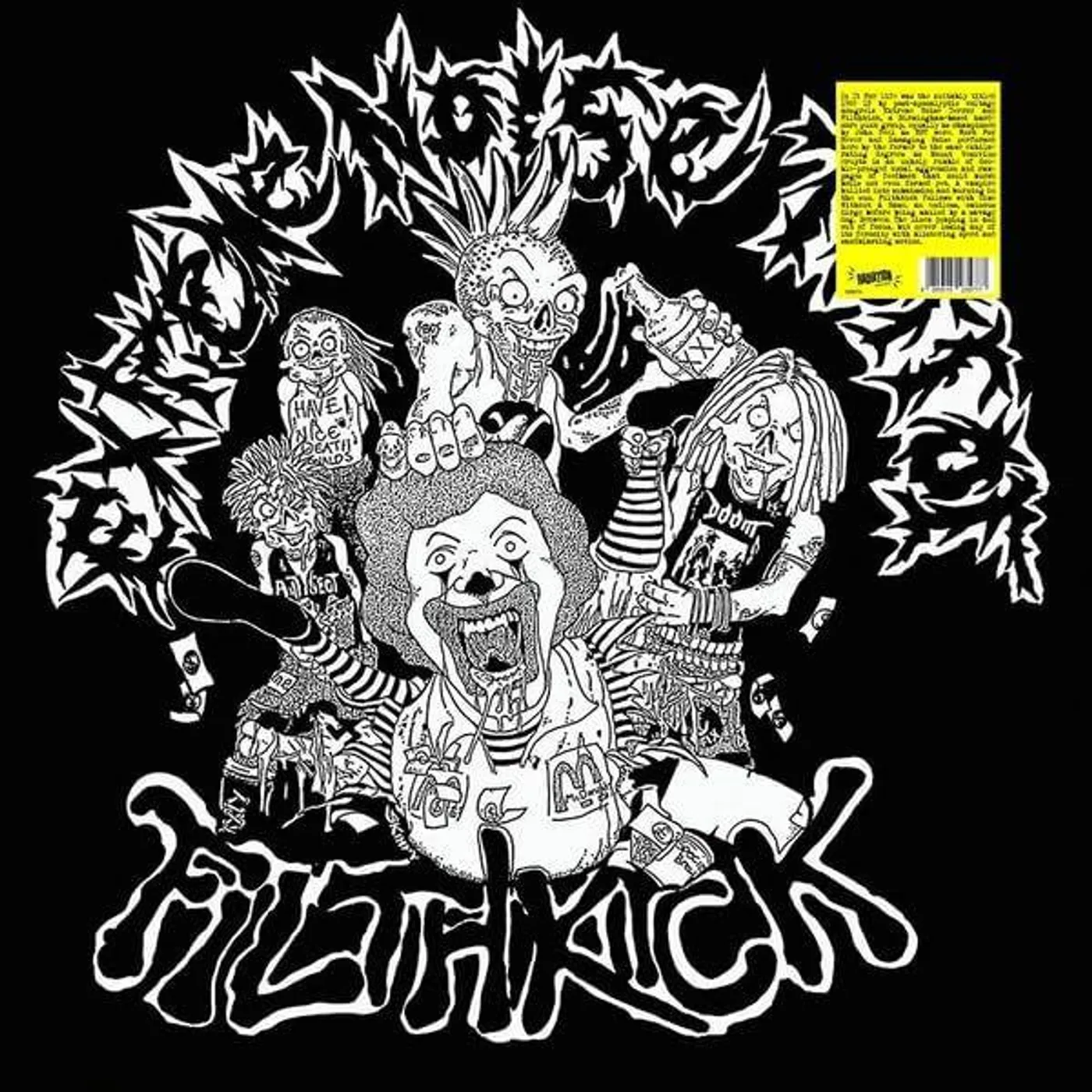 Extreme Noise Terror / Filtkick IN IT FOR LIFE Vinyl Record