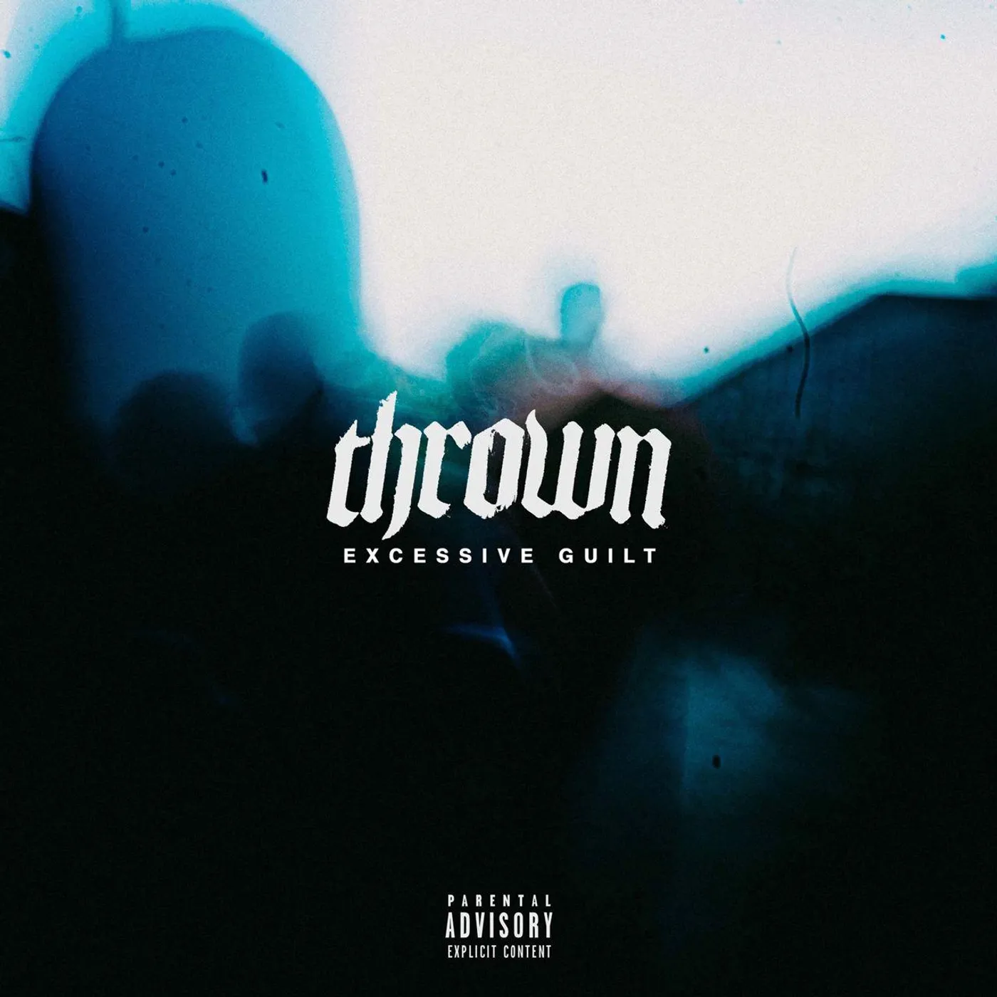 thrown Excessive Guilt (Crystal Clear, Red, Blue Splatter) Vinyl Record