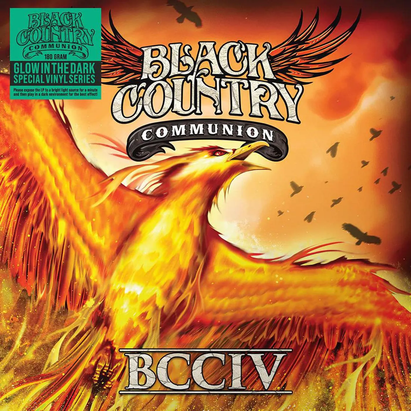 Black Country Communion BCCIV (2LP/Glow In Dark) Vinyl Record