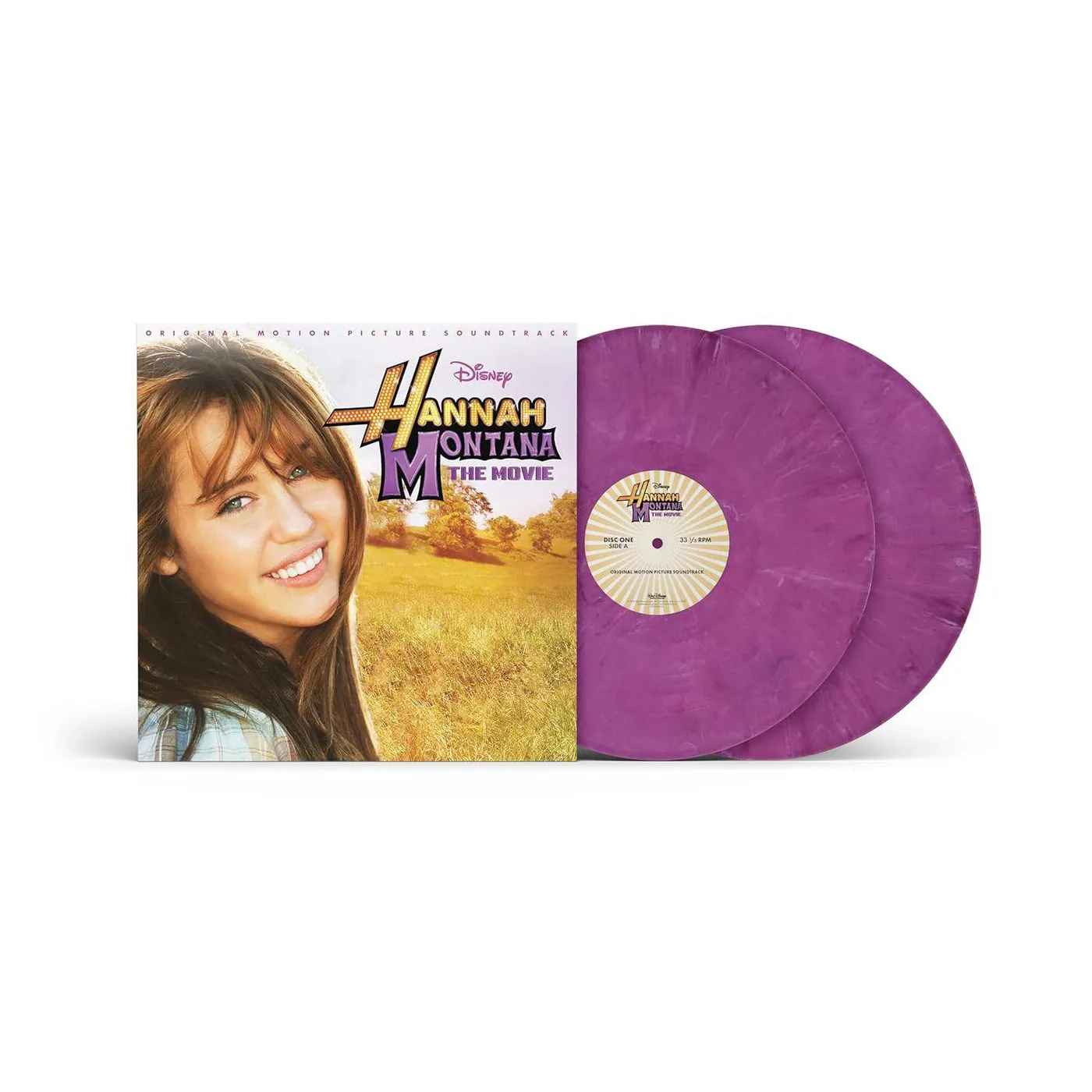 Various Artists  Hannah Montana: The Movie (Ost) (Lavender Eco-mix Vinyl/2Lp) Vinyl Record