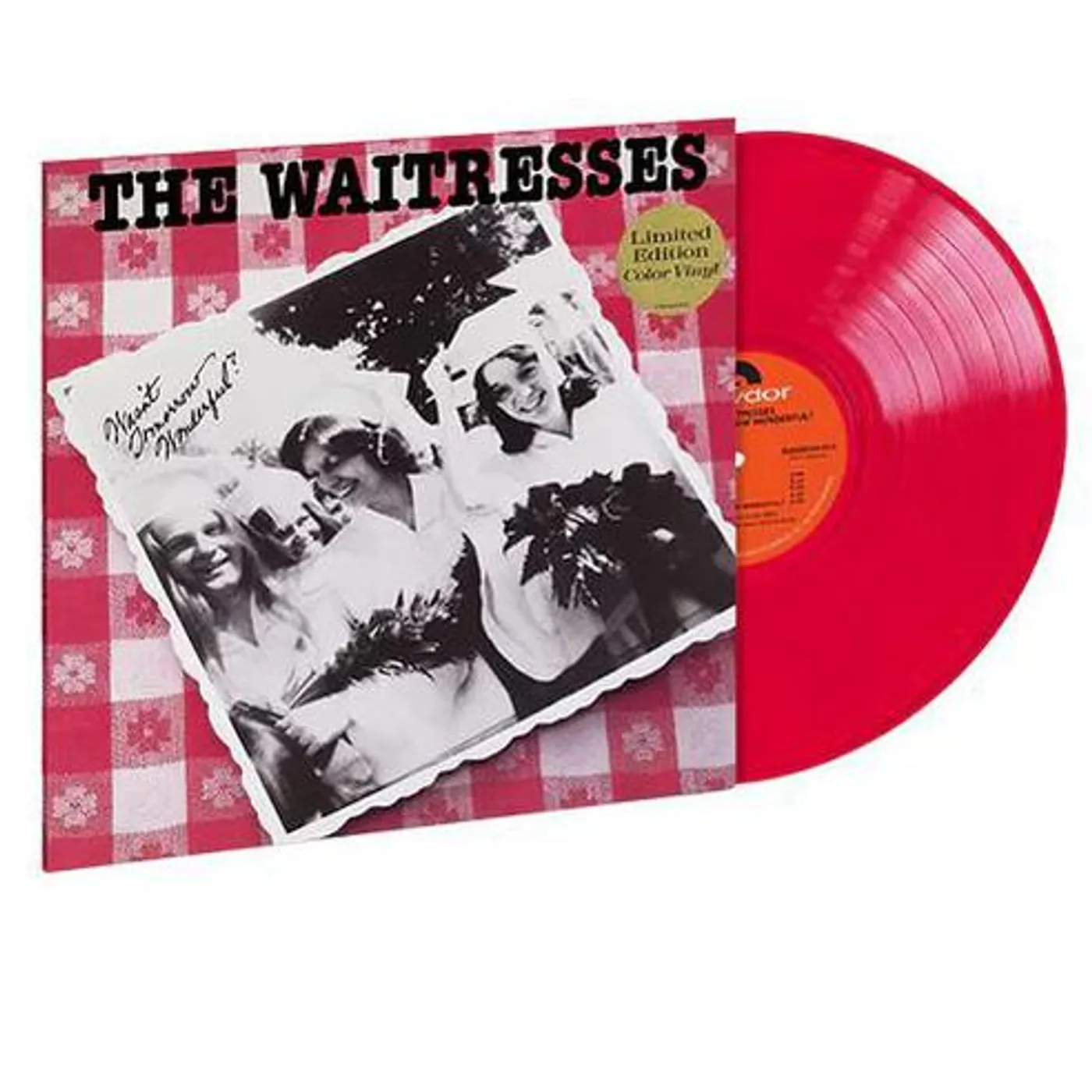 The Waitresses Wasn't Tomorrow Wonderful? (Ruby Red) Vinyl Record
