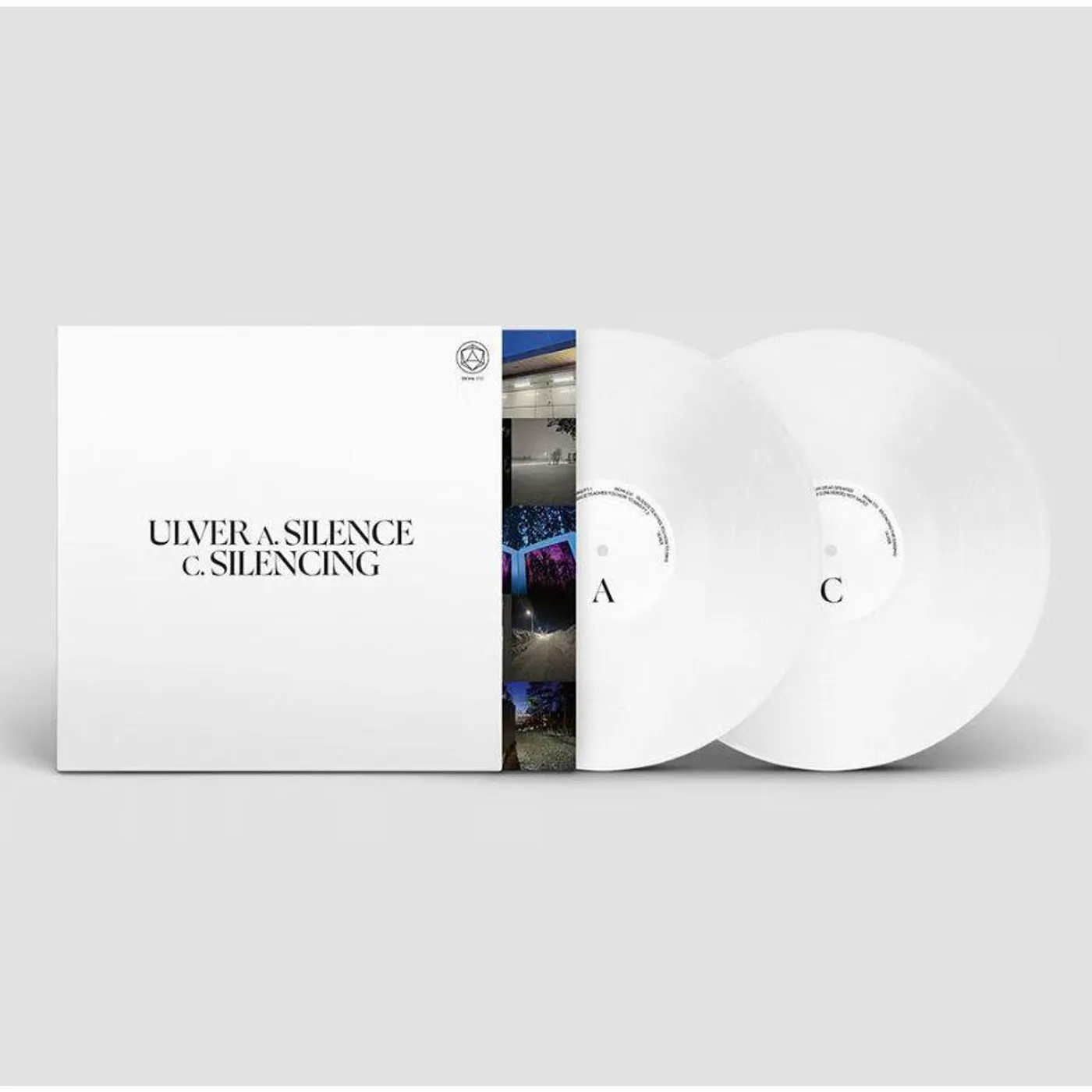 Ulver Silence Teaches You How to Sing / Silencing the Singing (White/2LP) Vinyl Record